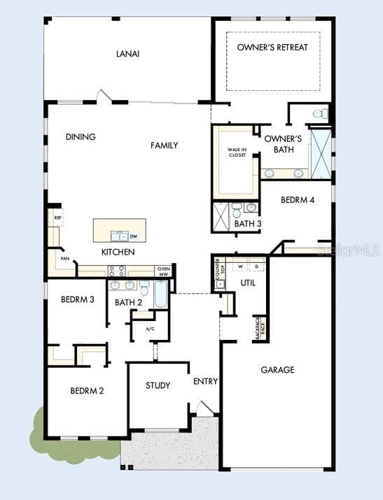 Floor Plan - 6815 HERON MEADOW DR, SARASOTA