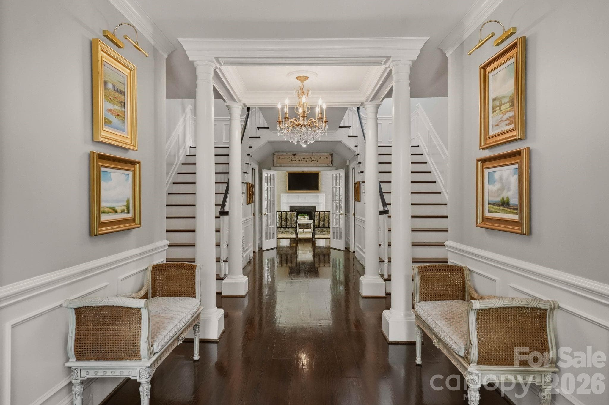 Front hallway - 2611 Oakmeade Drive, Charlotte