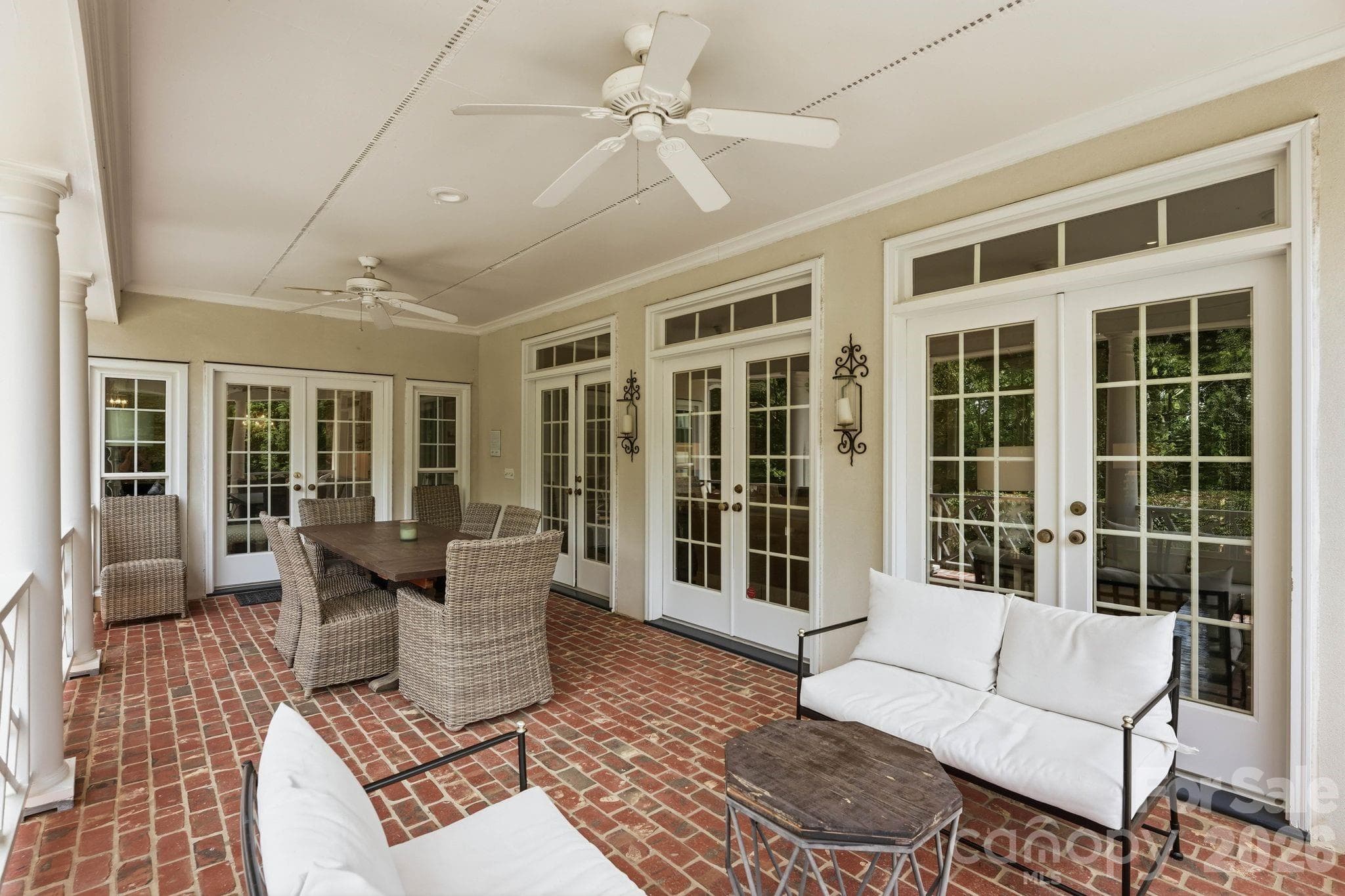 Covered porch - 2611 Oakmeade Drive, Charlotte