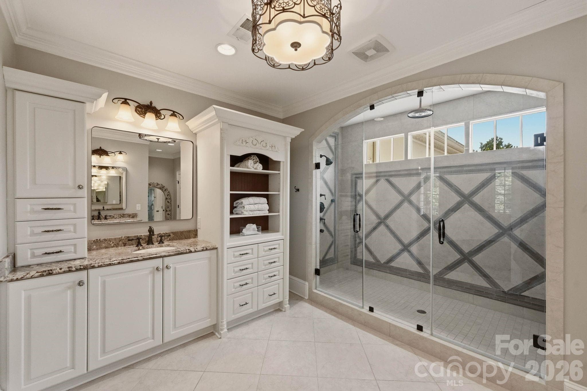 Primary bathroom - 2611 Oakmeade Drive, Charlotte