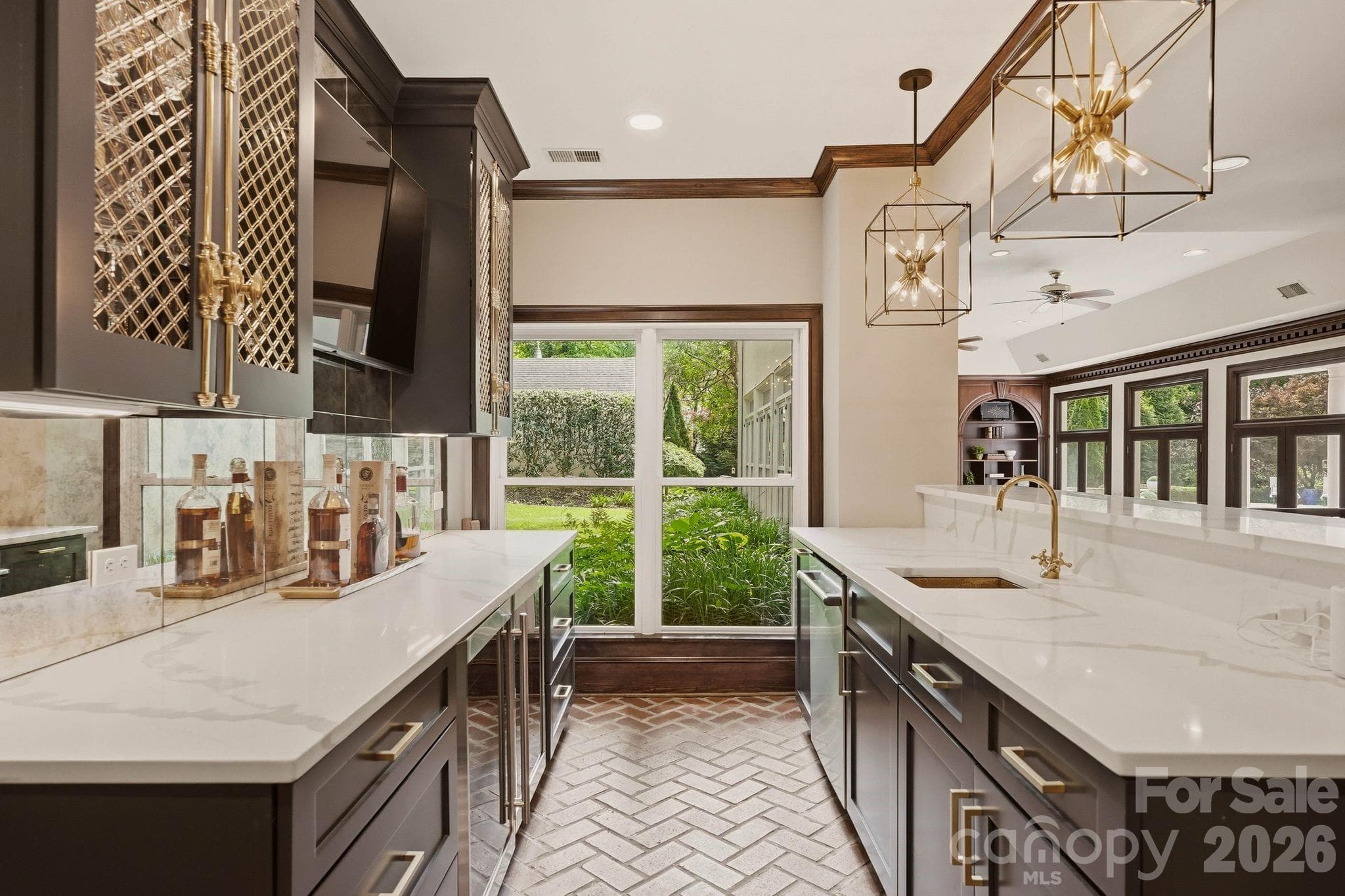 Basement kitchen - 2611 Oakmeade Drive, Charlotte