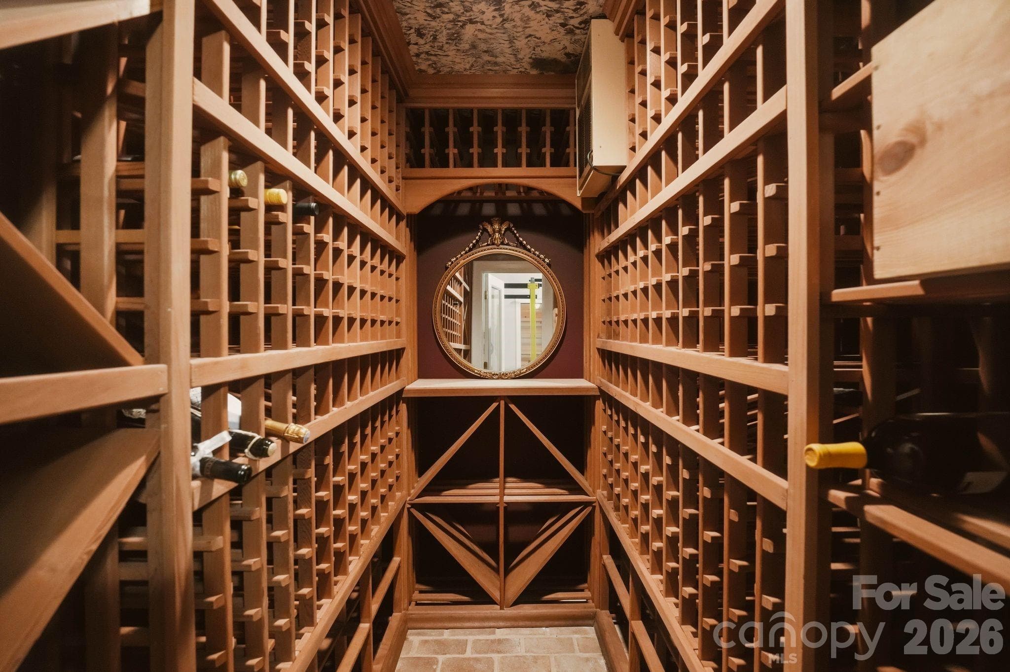 Wine cellar - 2611 Oakmeade Drive, Charlotte