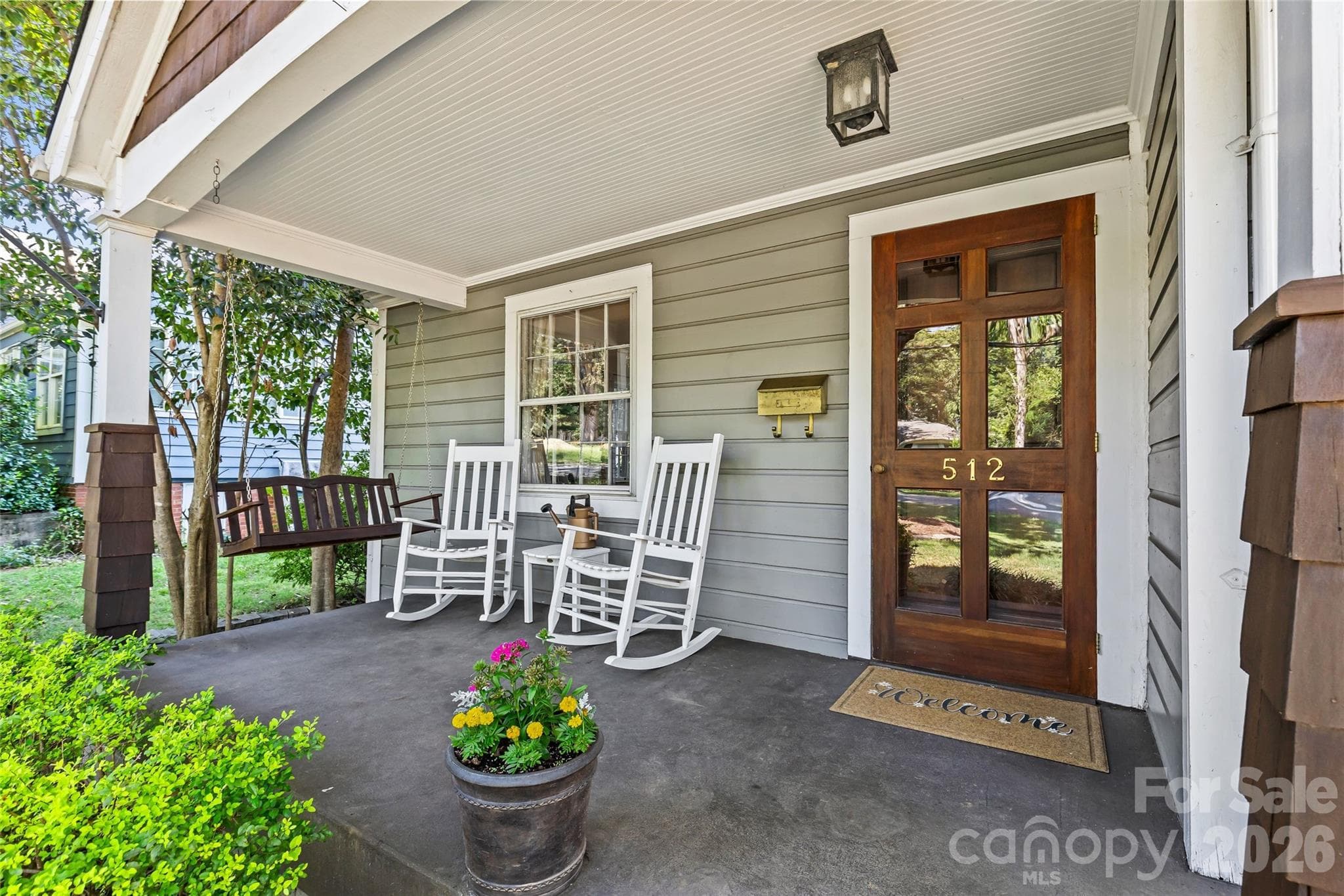 Front Porch - 512 Bascom Street, Charlotte