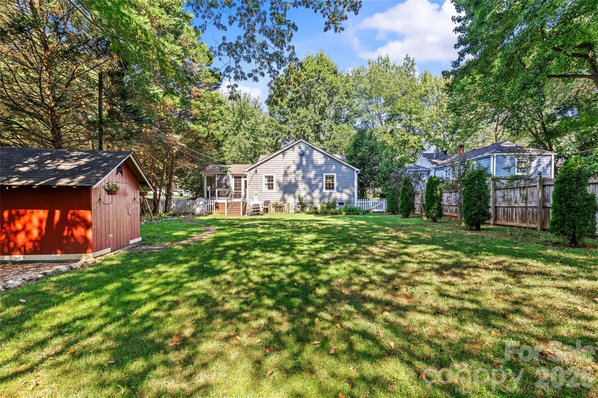 Backyard - 512 Bascom Street, Charlotte