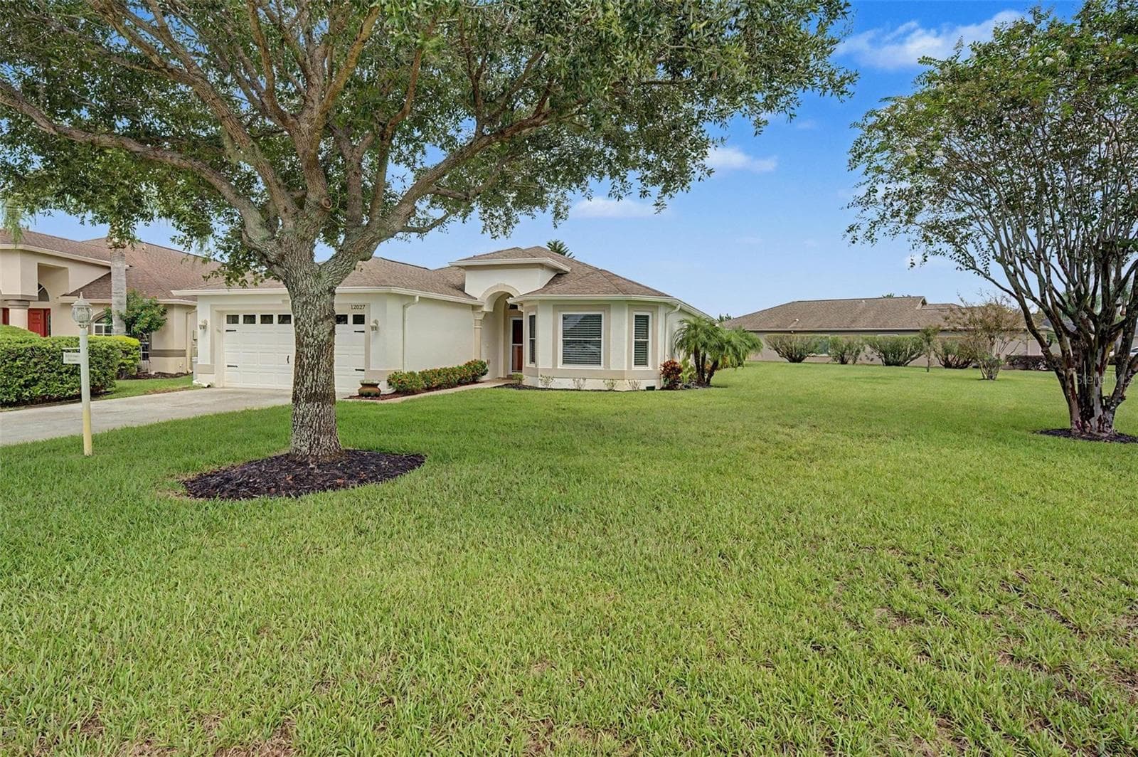 Lush, side, greenspace - 12027 FERN TERRACE CT, TRINITY