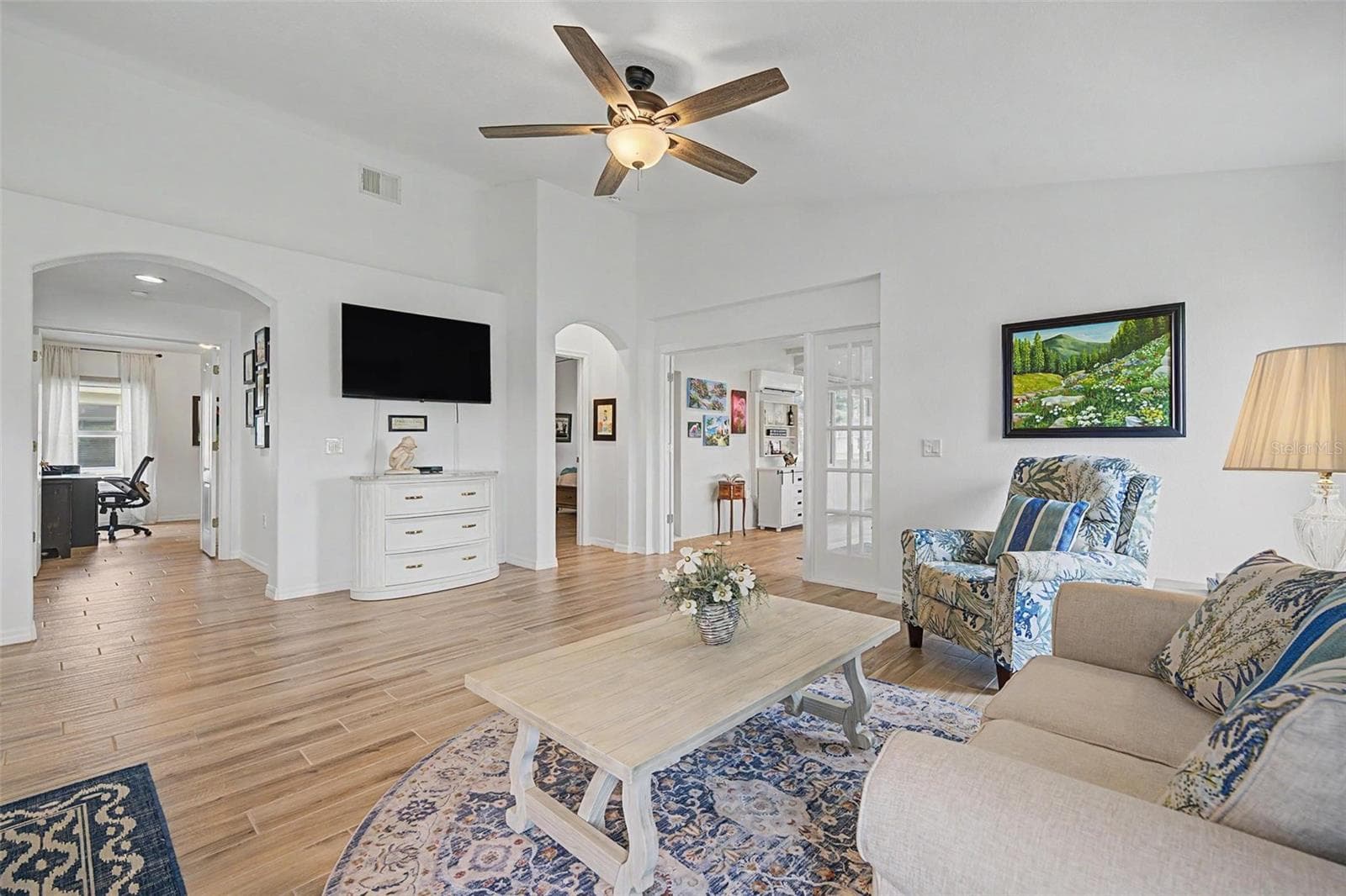 High ceilings and a view of the office/flex room - 12027 FERN TERRACE CT, TRINITY