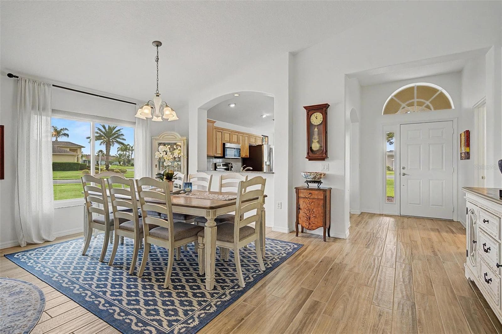 Dining area ajoins kitchen - 12027 FERN TERRACE CT, TRINITY
