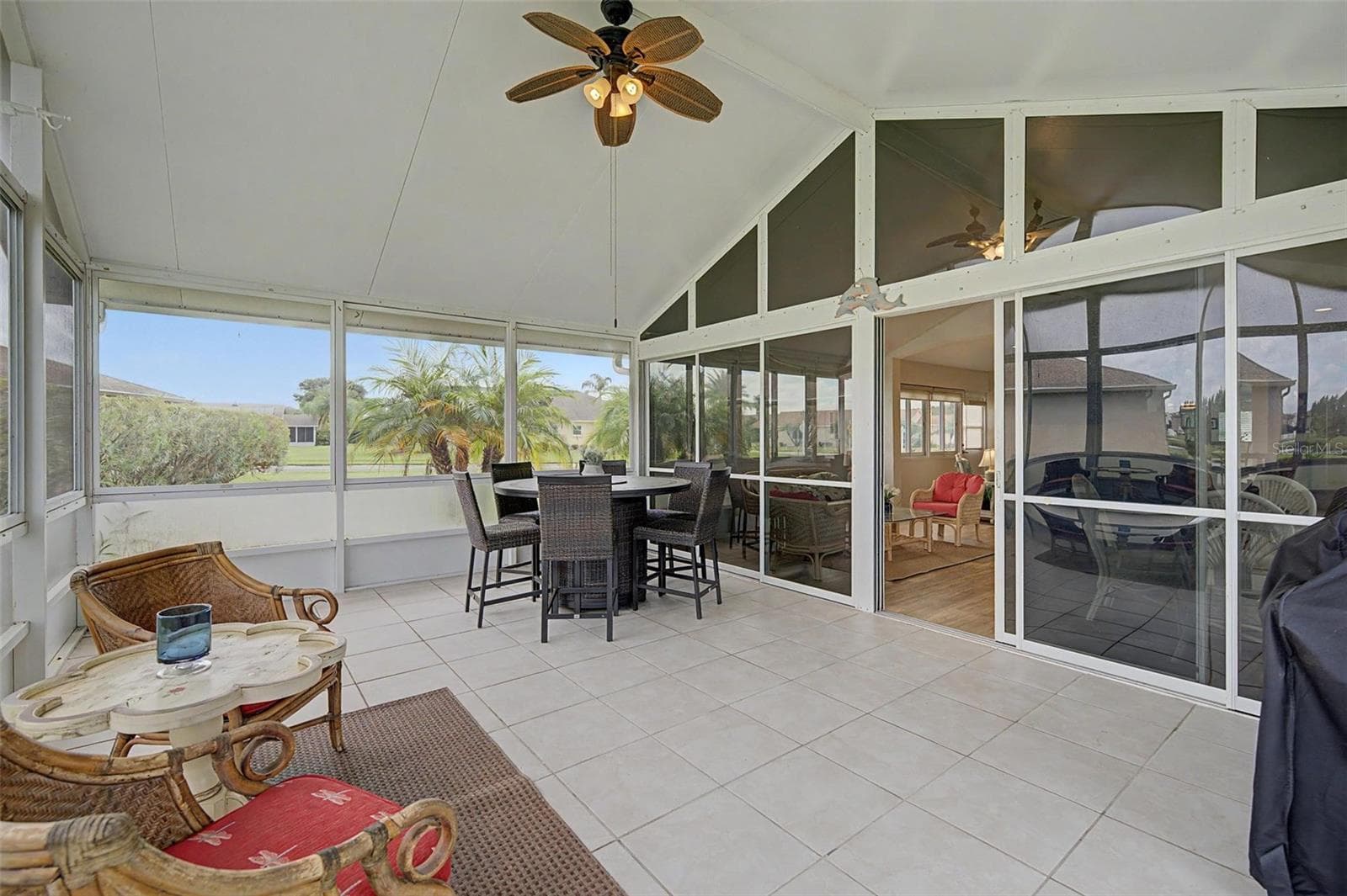 Even more thoughtful square footage in the screened in lanai - 12027 FERN TERRACE CT, TRINITY