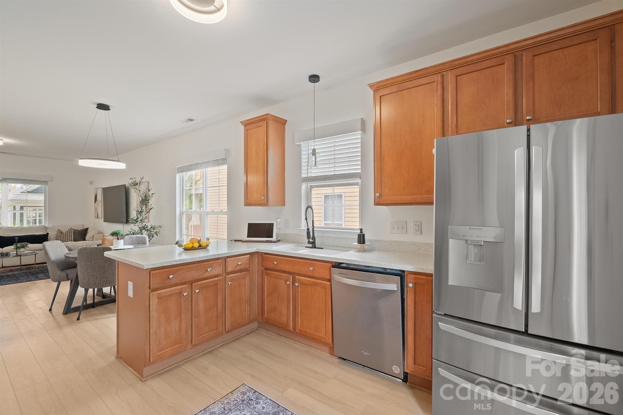 Kitchen with newer dishwasher (2024) - 14525 Holly Springs Drive, Huntersville