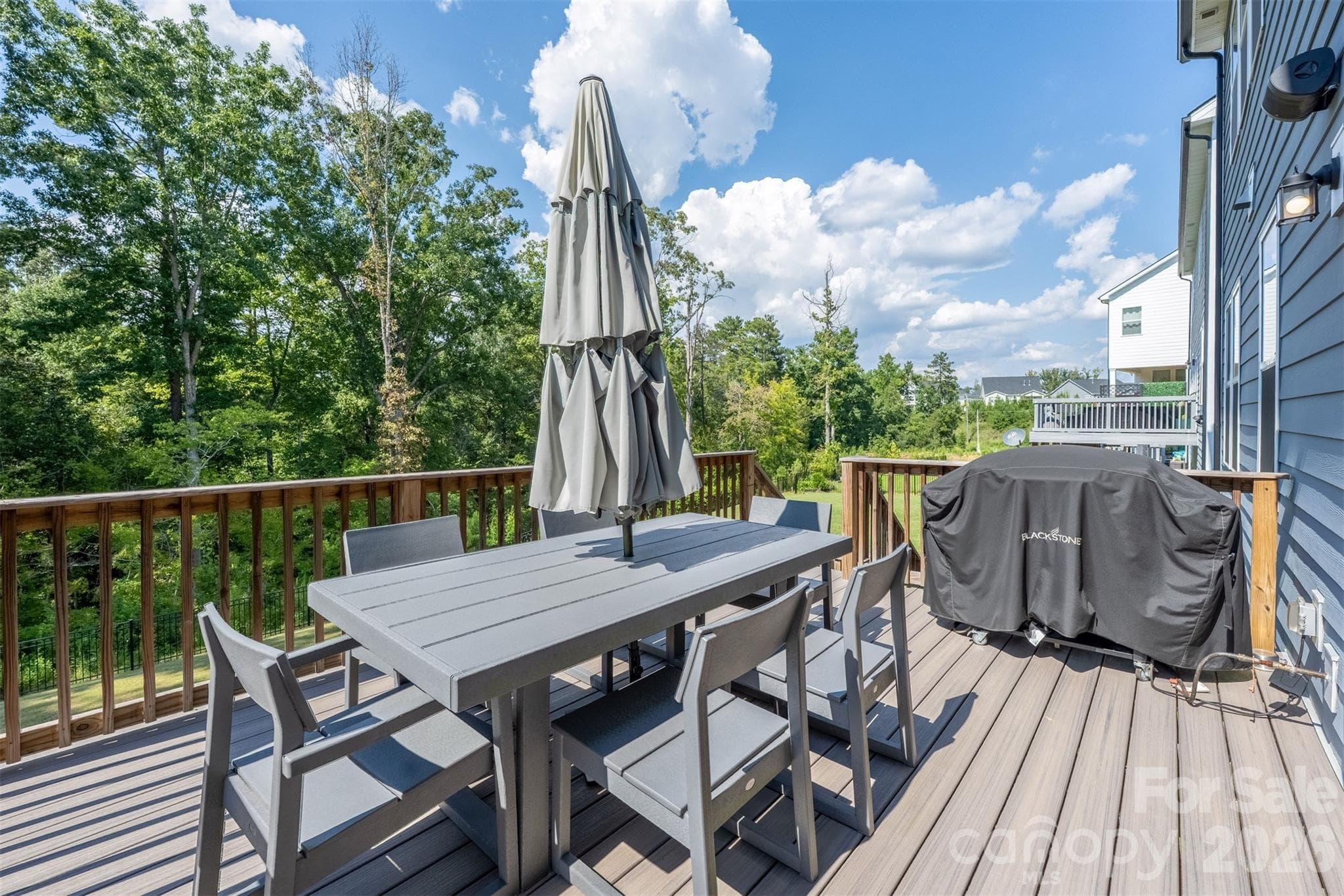 Deck off the breakfast area - 4320 Tournette Drive, Indian Land