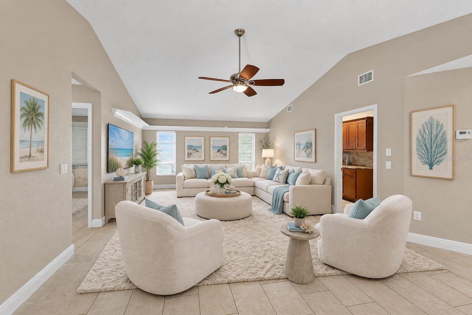 Large Family Room - 339 BARCELONA ST, PUNTA GORDA