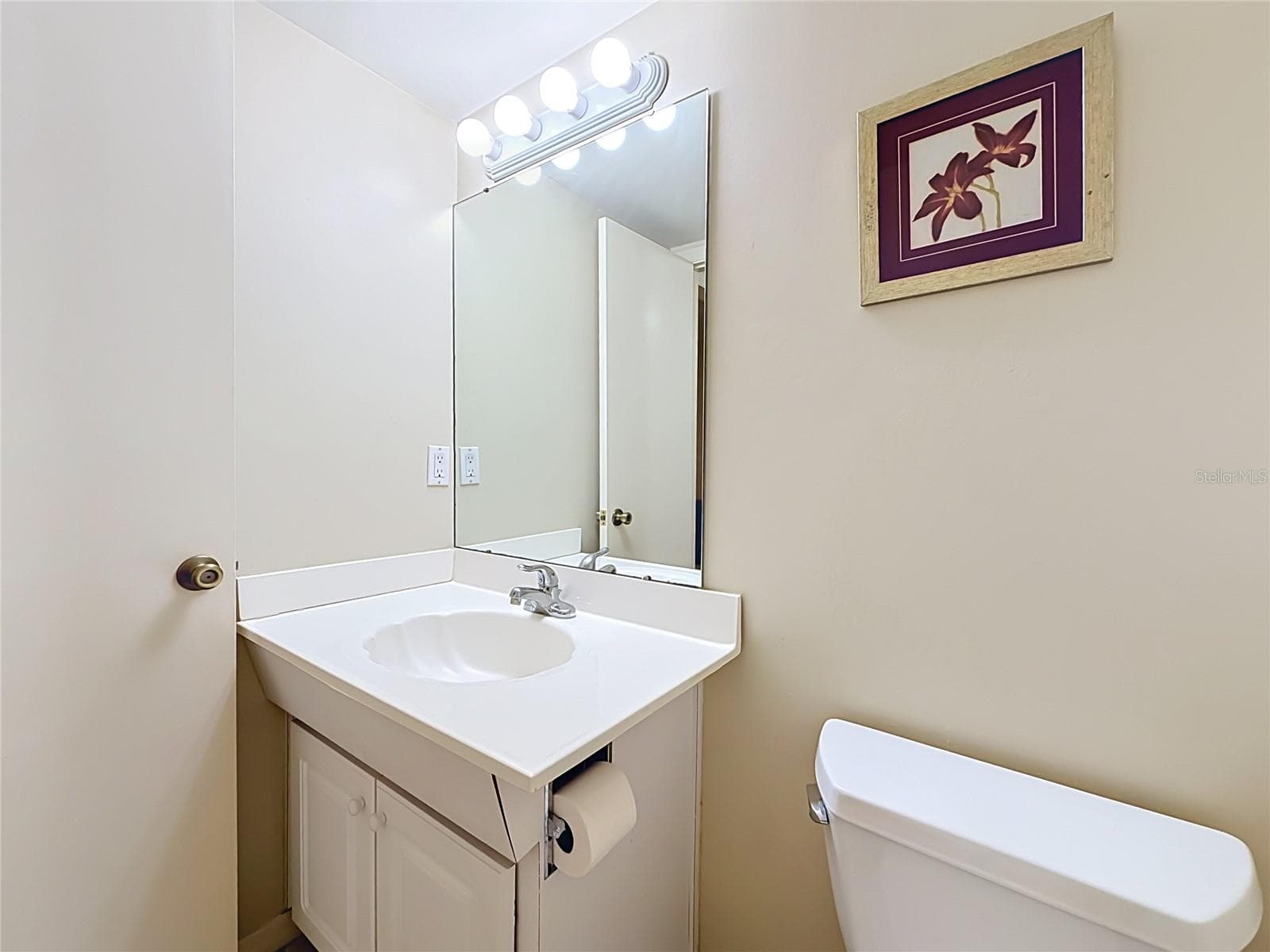 Half bathroom - 8830 DR MARTIN LUTHER KING JR ST N #UNIT 2B, ST PETERSBURG