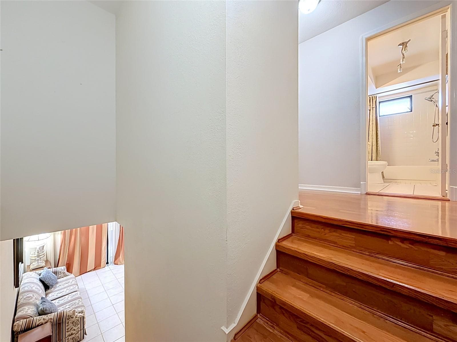 Wood floors on the stairs and hallways - 8830 DR MARTIN LUTHER KING JR ST N #UNIT 2B, ST PETERSBURG