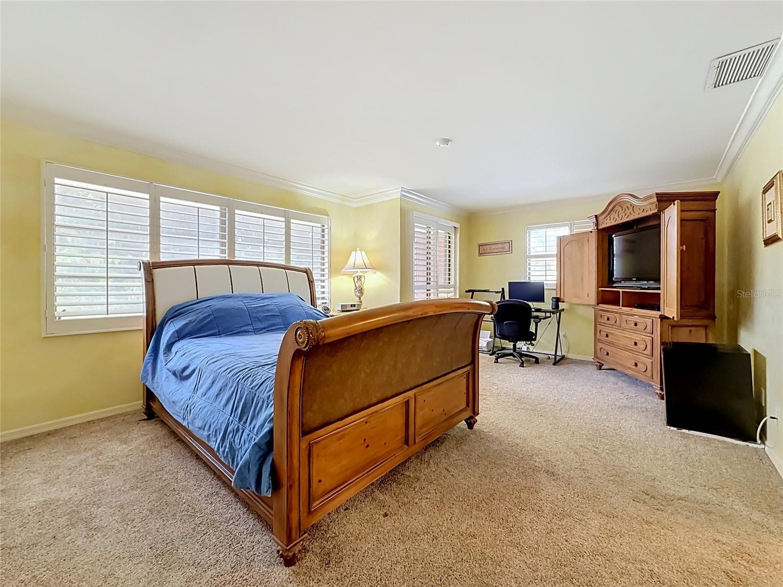 Master Bedroom on the 2nd floor - 8830 DR MARTIN LUTHER KING JR ST N #UNIT 2B, ST PETERSBURG