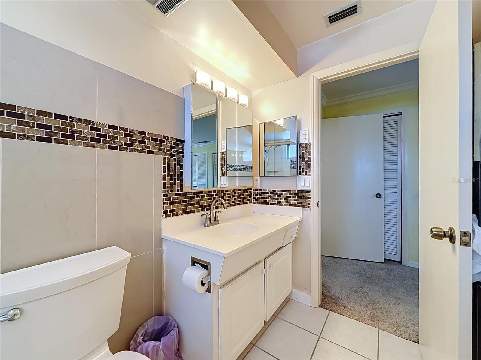 Master Bathroom - 8830 DR MARTIN LUTHER KING JR ST N #UNIT 2B, ST PETERSBURG