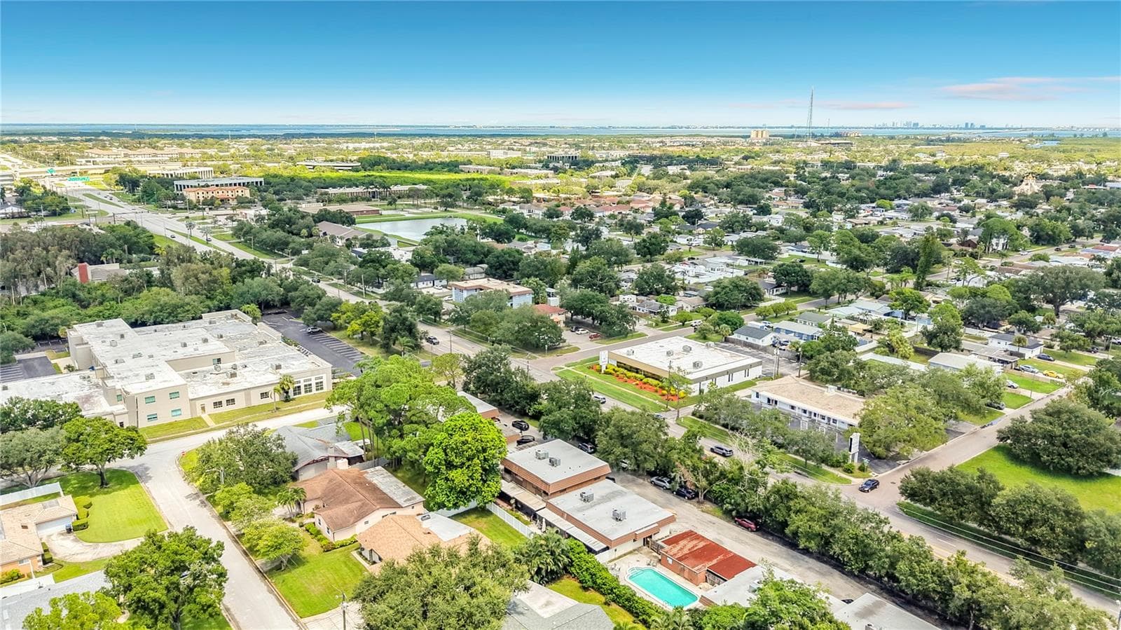 Aerial view - 8830 DR MARTIN LUTHER KING JR ST N #UNIT 2B, ST PETERSBURG