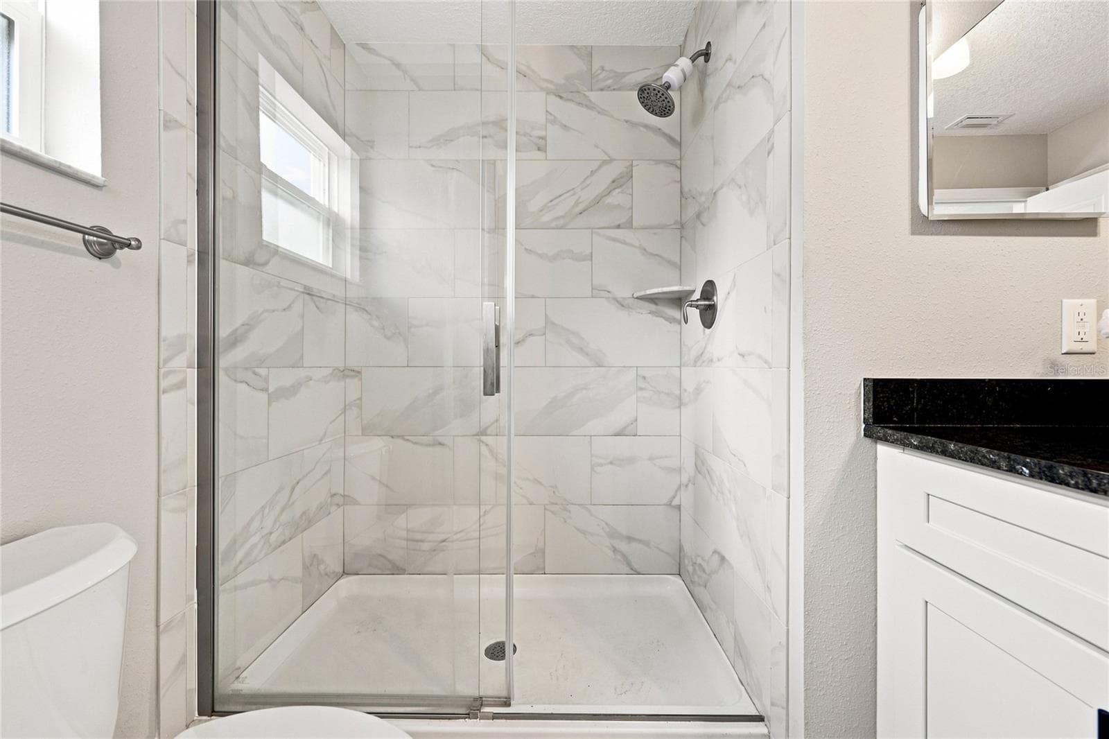 Master Shower - 7390 N IRELAND DR, DUNNELLON