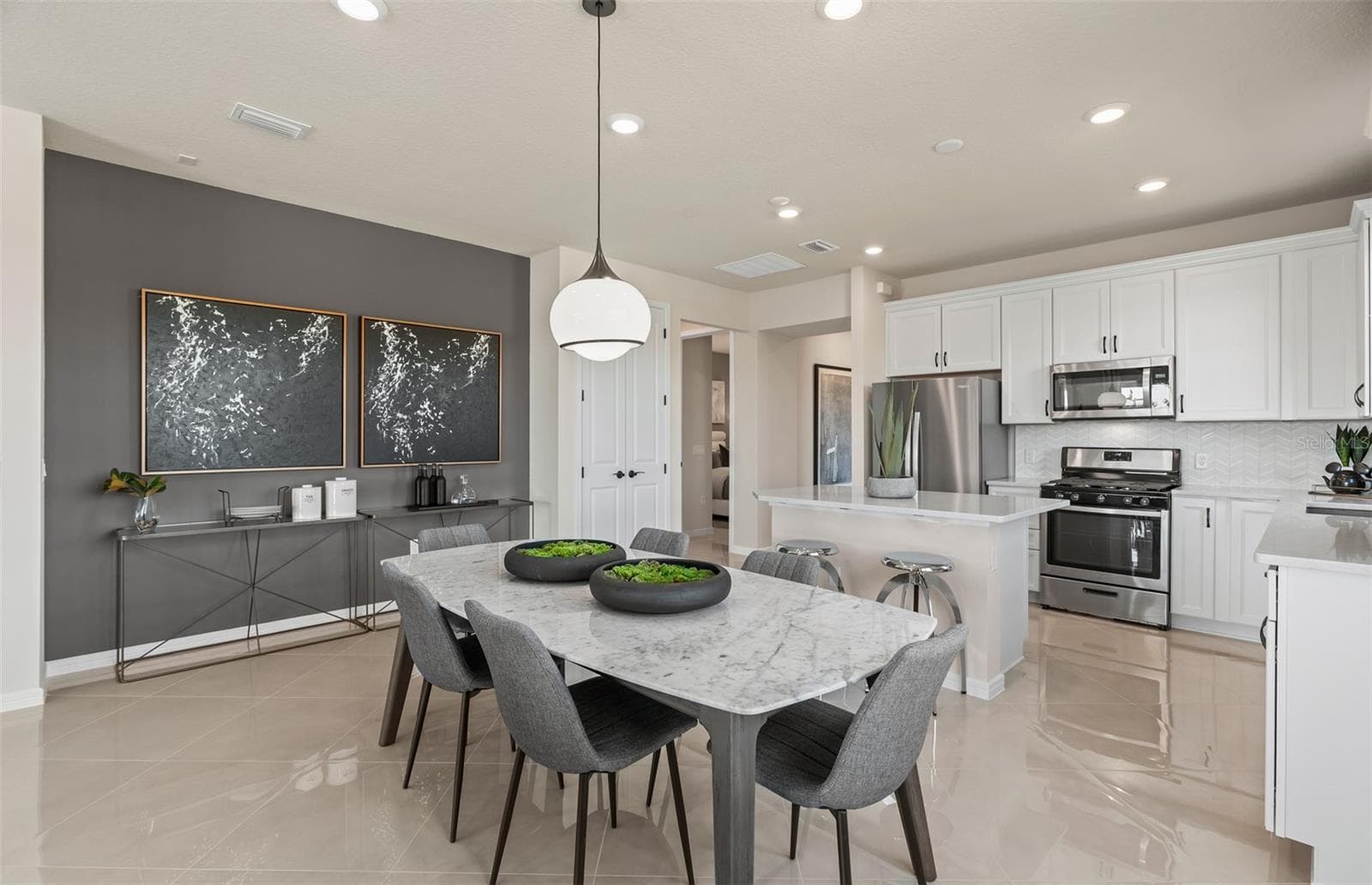 Model Home Design Only. Pictures and furnishings are for illustrative purposes only. Elevations, colors and options may vary. Furniture is for model home staging only. - 8974 BLISSFUL BREEZE TRAIL, MELBOURNE