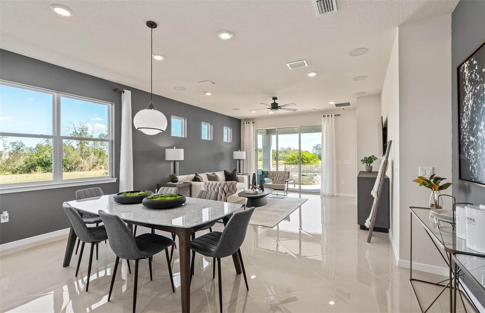 Model Home Design Only. Pictures and furnishings are for illustrative purposes only. Elevations, colors and options may vary. Furniture is for model home staging only. - 8974 BLISSFUL BREEZE TRAIL, MELBOURNE
