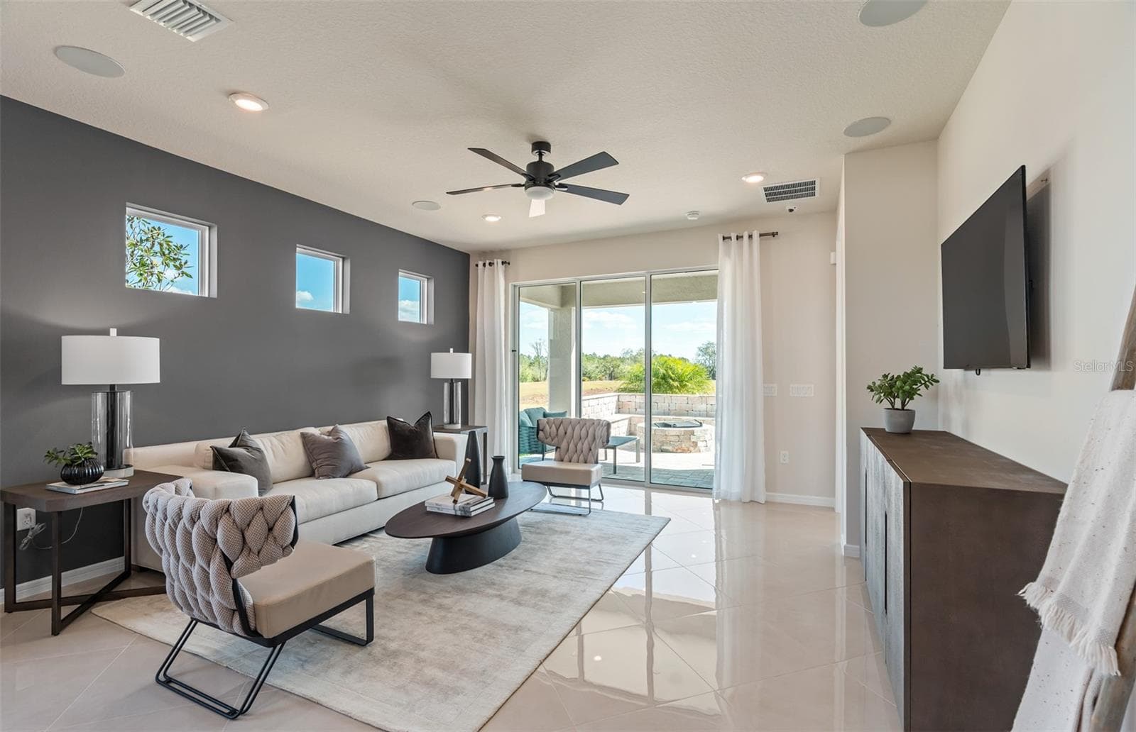 Model Home Design Only. Pictures and furnishings are for illustrative purposes only. Elevations, colors and options may vary. Furniture is for model home staging only. - 8974 BLISSFUL BREEZE TRAIL, MELBOURNE