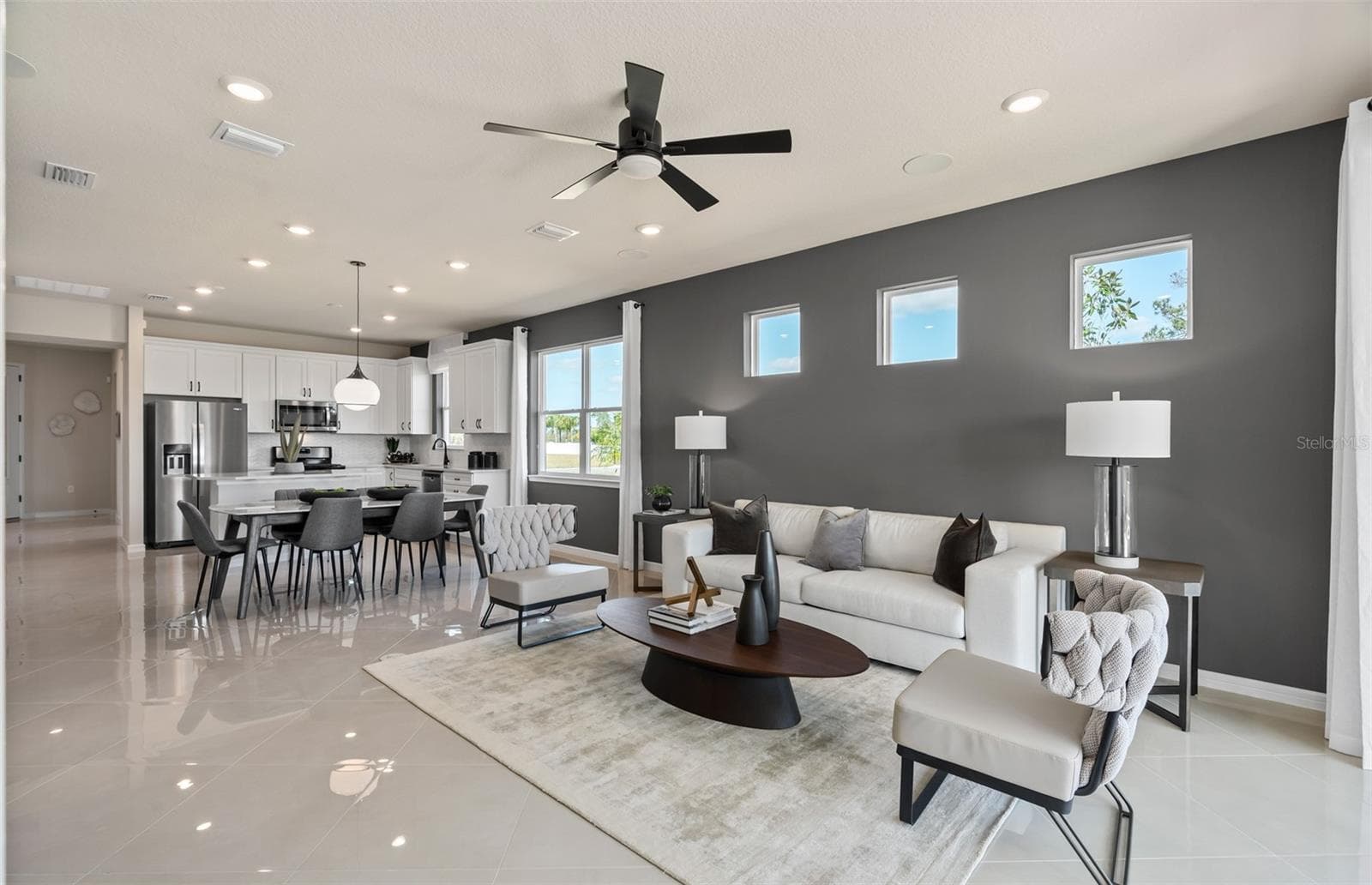Model Home Design Only. Pictures and furnishings are for illustrative purposes only. Elevations, colors and options may vary. Furniture is for model home staging only. - 8974 BLISSFUL BREEZE TRAIL, MELBOURNE