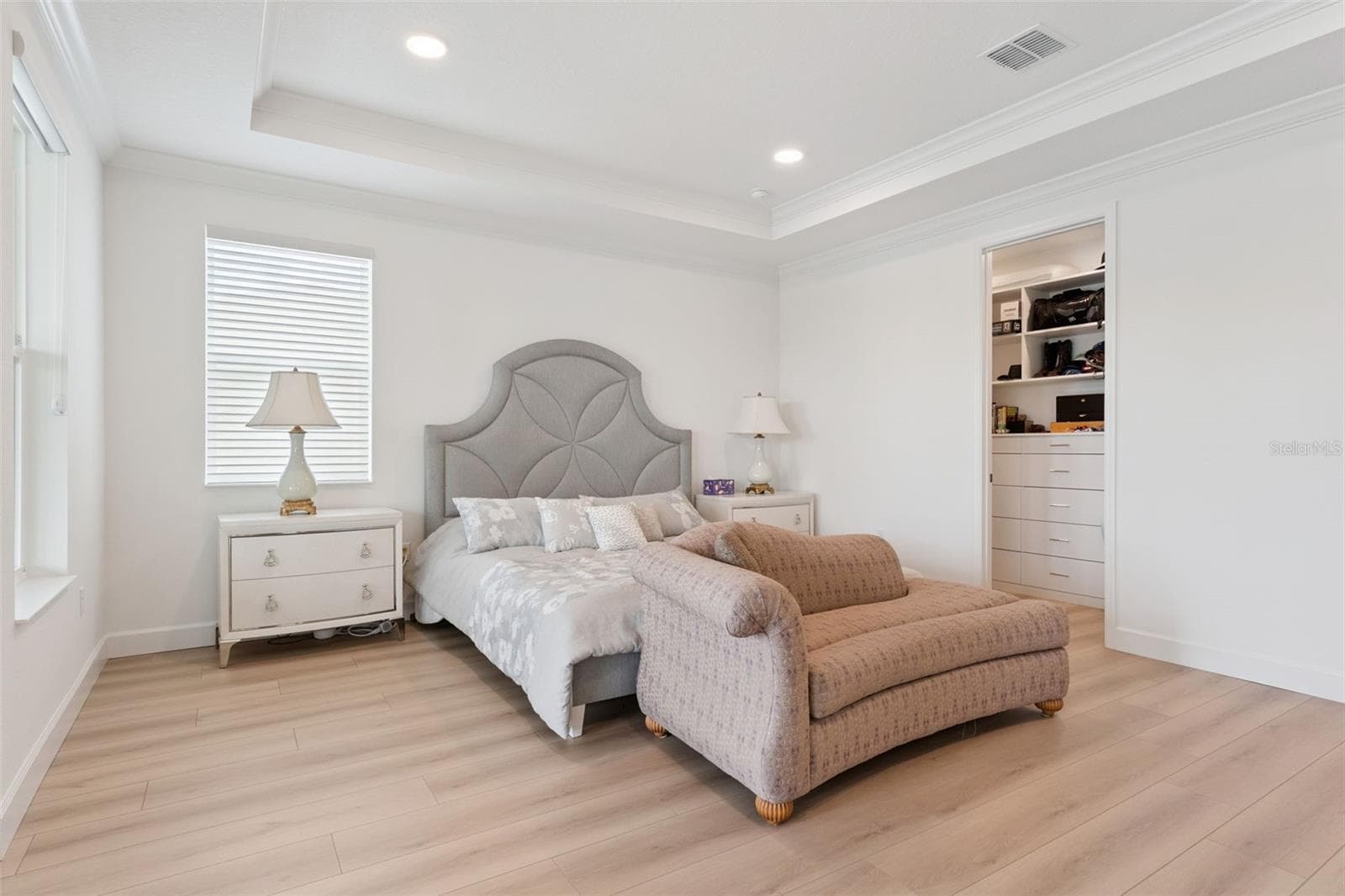 Primary Suite 1 of 2 custom walk-in closets - 2612 RAVENCLIFFE TER, OVIEDO