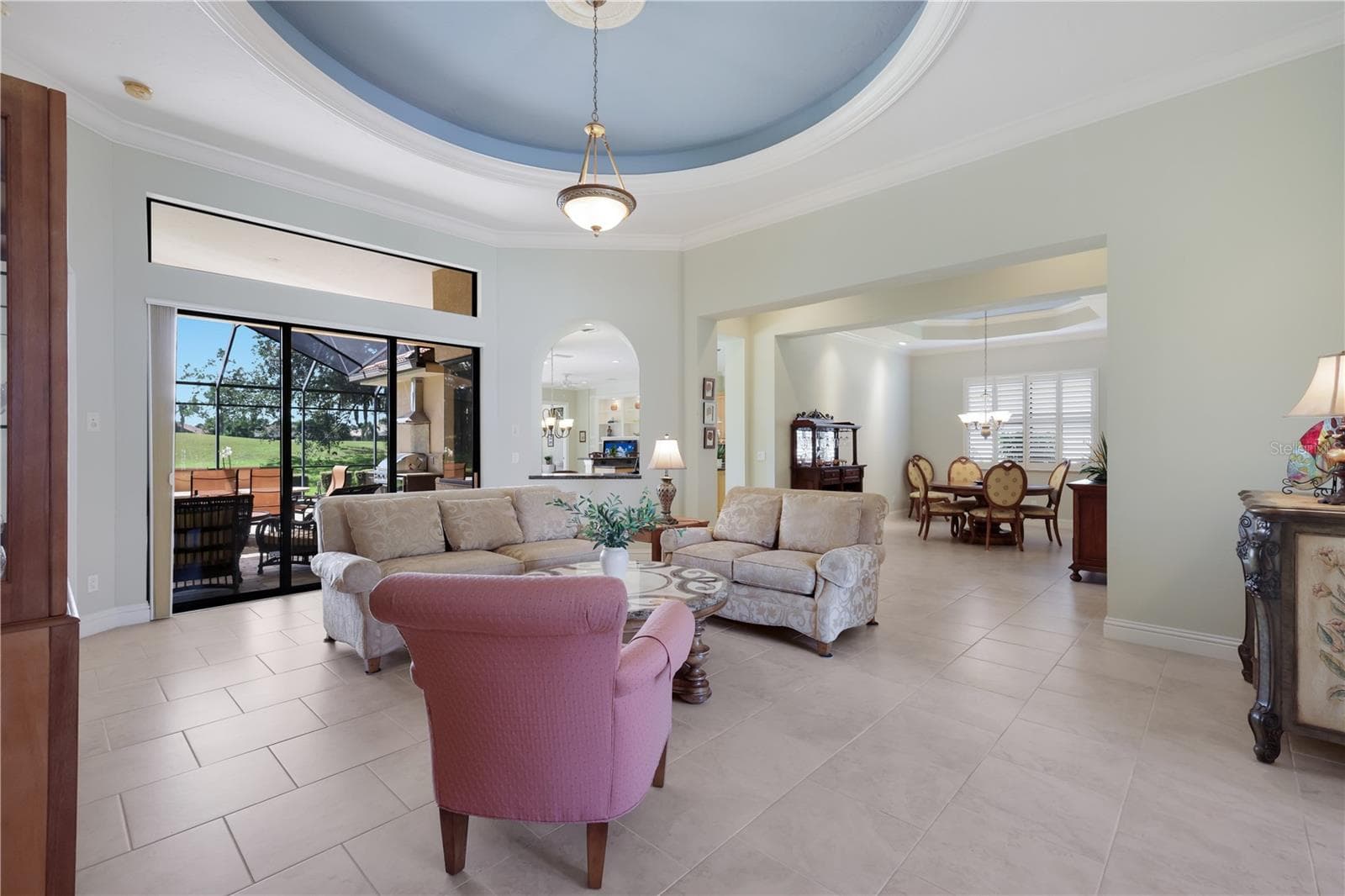 Living Room - 7519 MIZNER RESERVE CT, LAKEWOOD RANCH