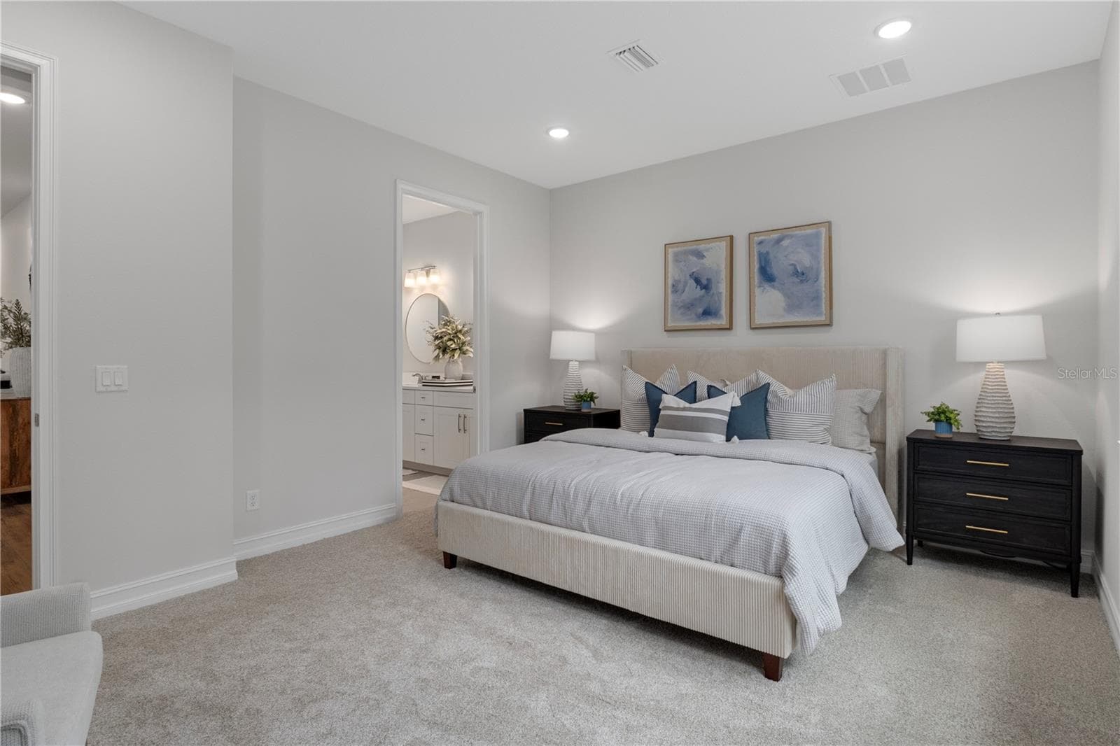 Model home - primary bedroom - 2181 W TALL OAKS DR, BEVERLY HILLS