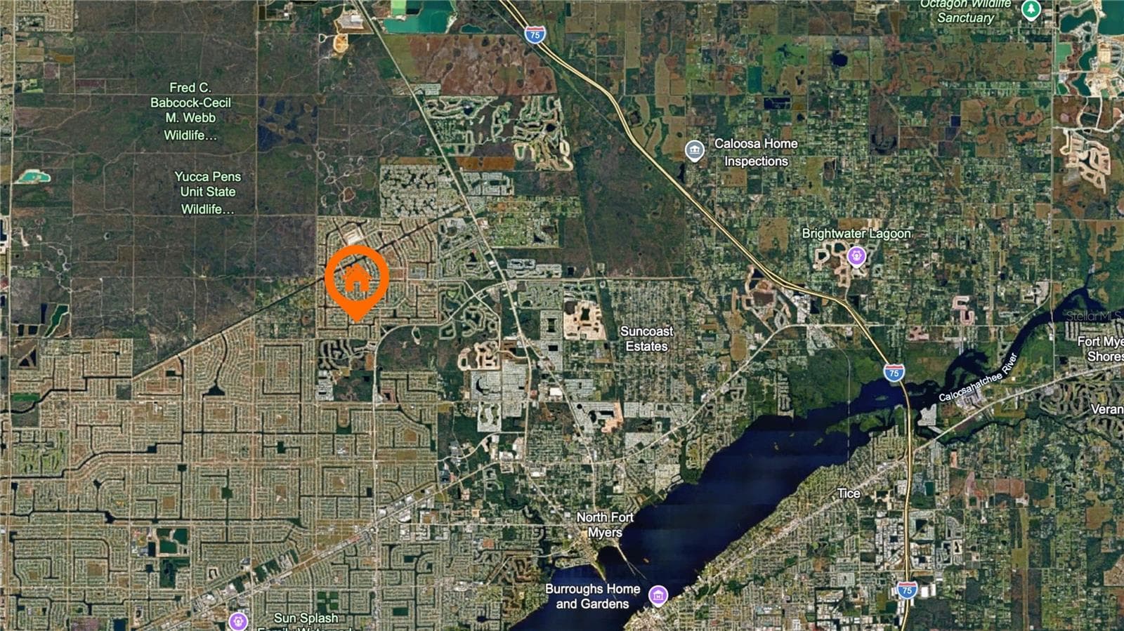 Aerial 1328 NE 33RD ST - 1328 NE 33RD ST, CAPE CORAL