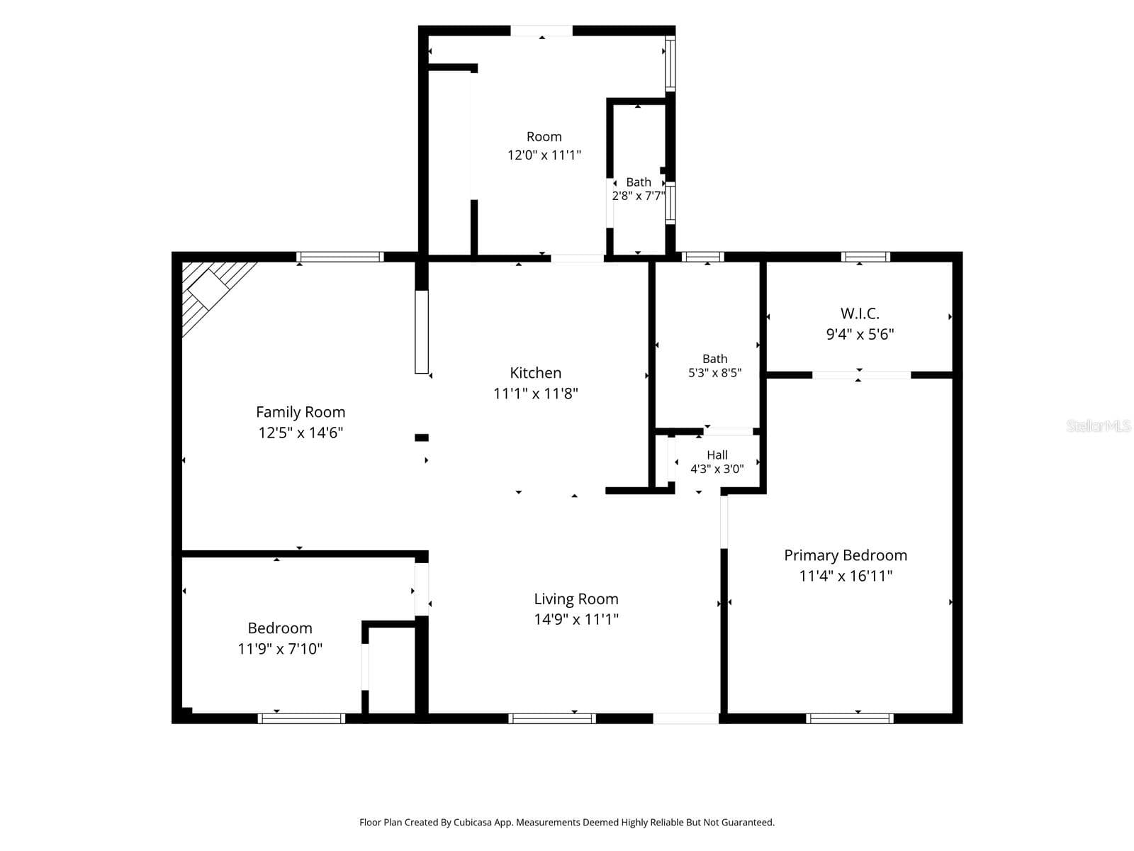 Unit 2 floorplan - 9845 60TH ST, PINELLAS PARK