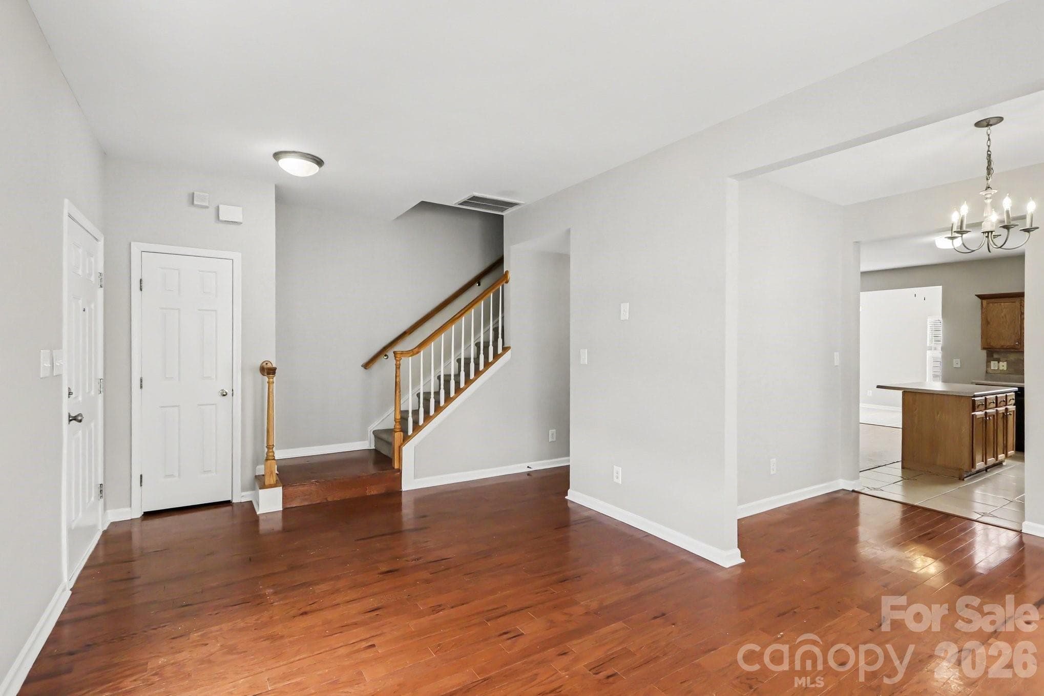 Open living room - 4960 Sunburst Lane, Charlotte