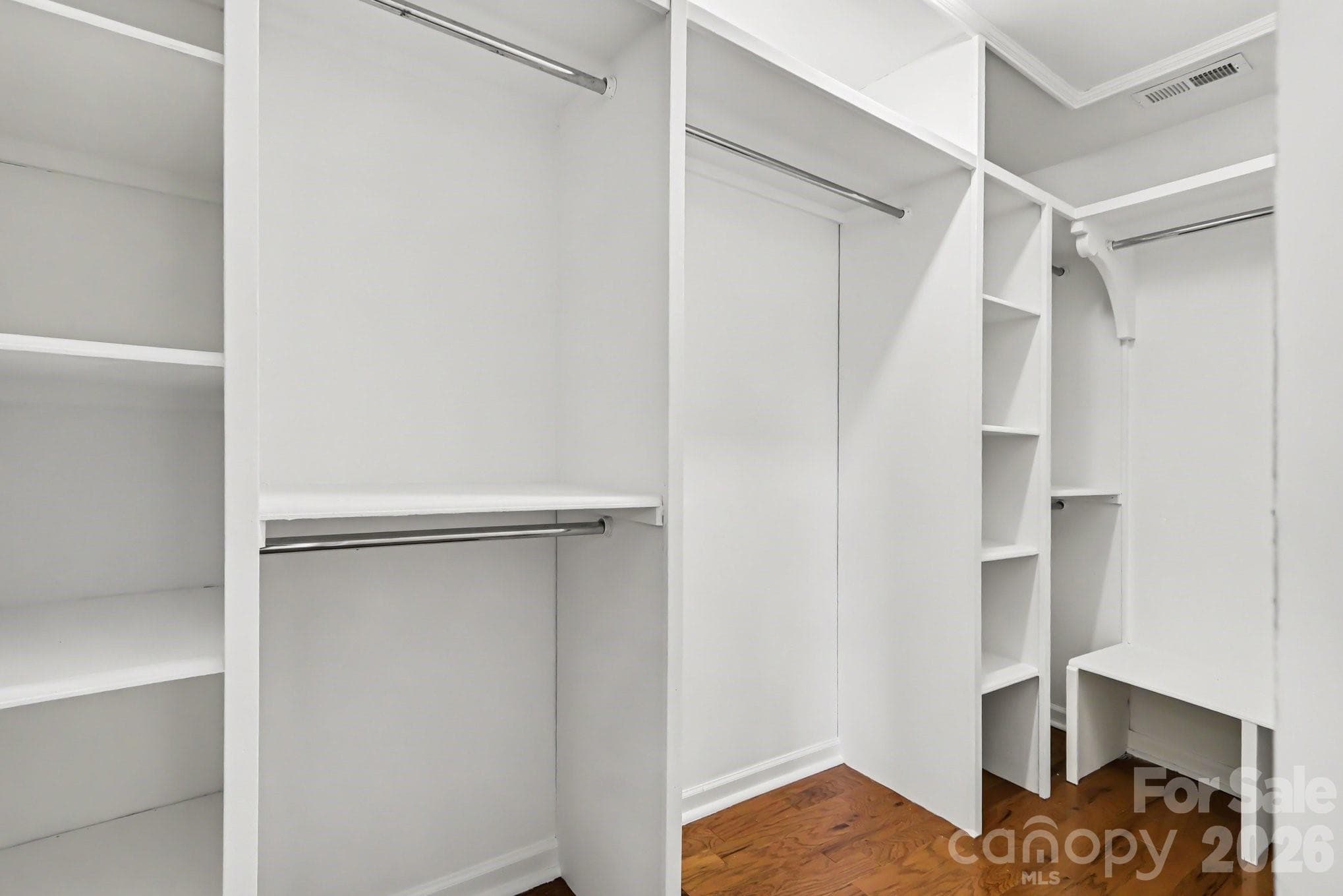 Large walk in closet - primary bedroom - 4960 Sunburst Lane, Charlotte
