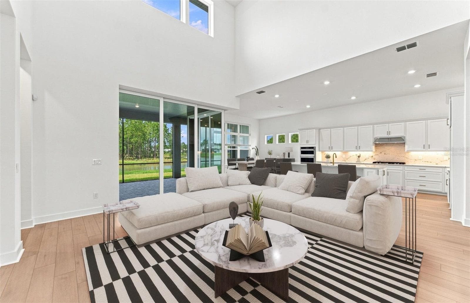 Virtually Staged - Open Gathering Room - 35626 COHAGEN TRL, ZEPHYRHILLS