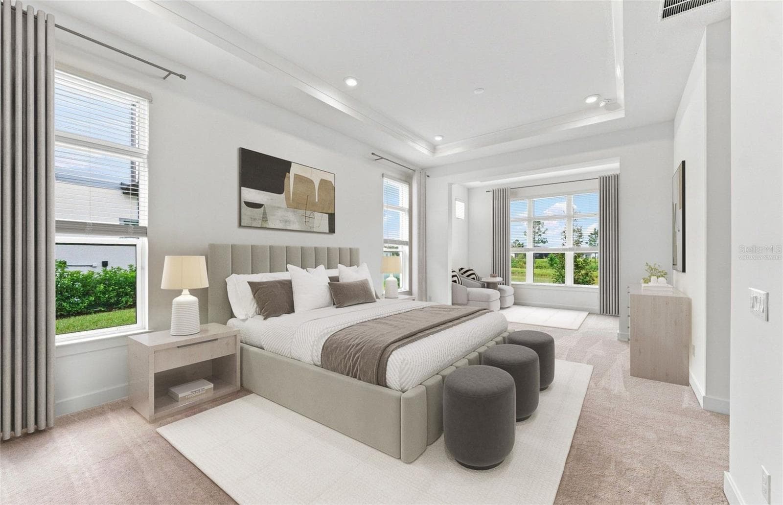 Virtually Staged -Extended Owners Suite w/Retreat - 35626 COHAGEN TRL, ZEPHYRHILLS