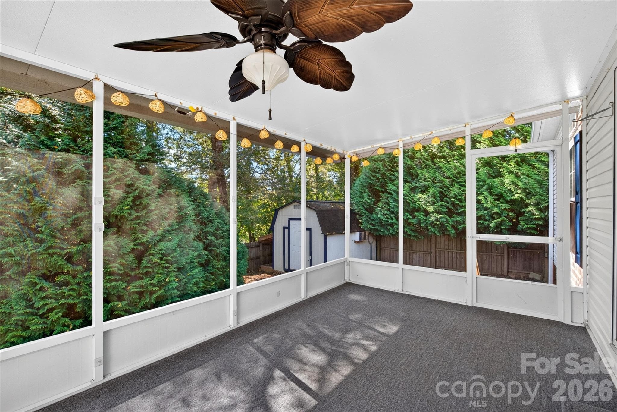rear porch - 6 Enochs Way, Fletcher