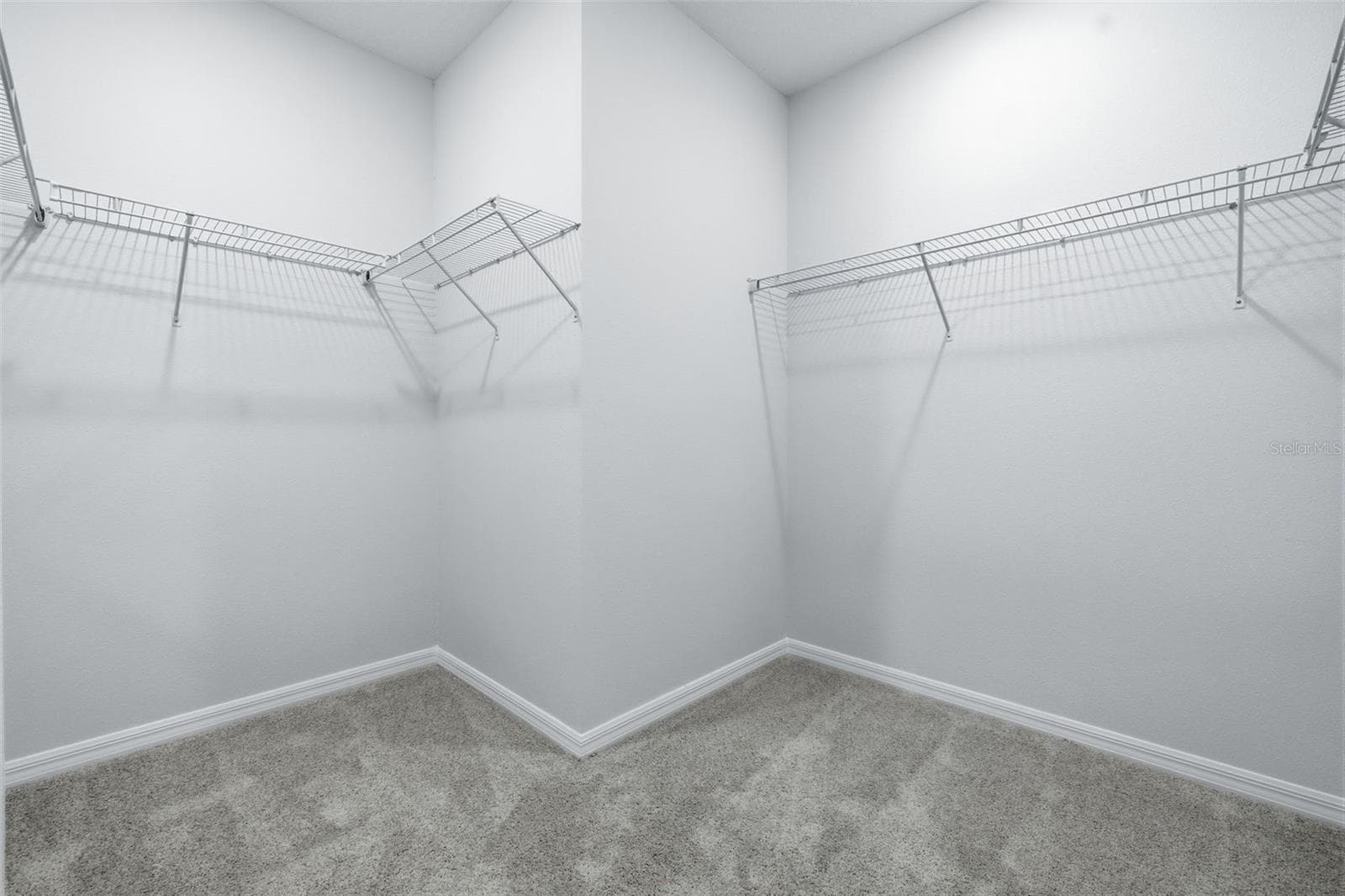 Primary bedroom closet - model home - 5839 ANGELA LEYLA PL, RIVERVIEW