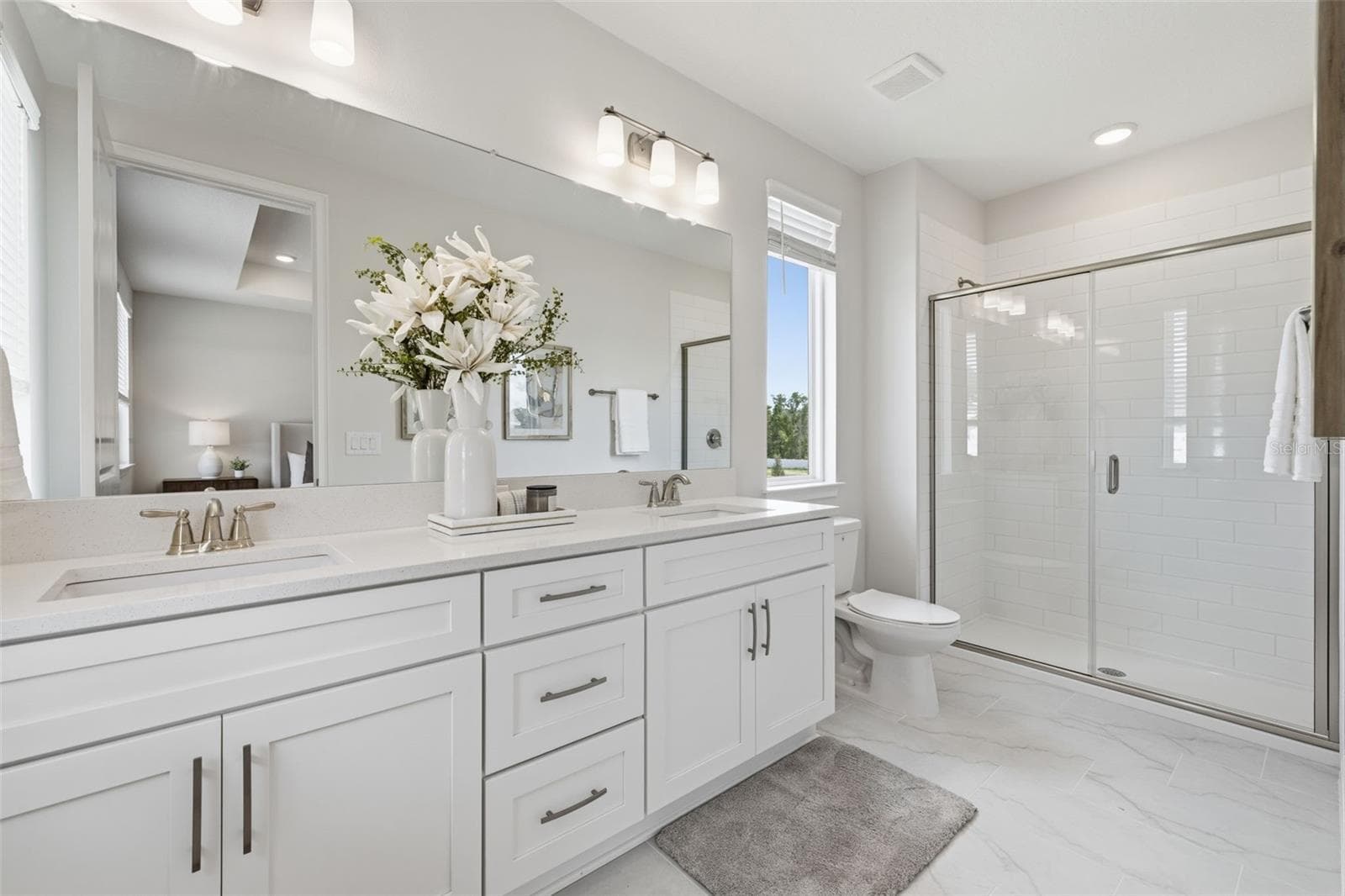 Primary bathroom - model home - 5839 ANGELA LEYLA PL, RIVERVIEW