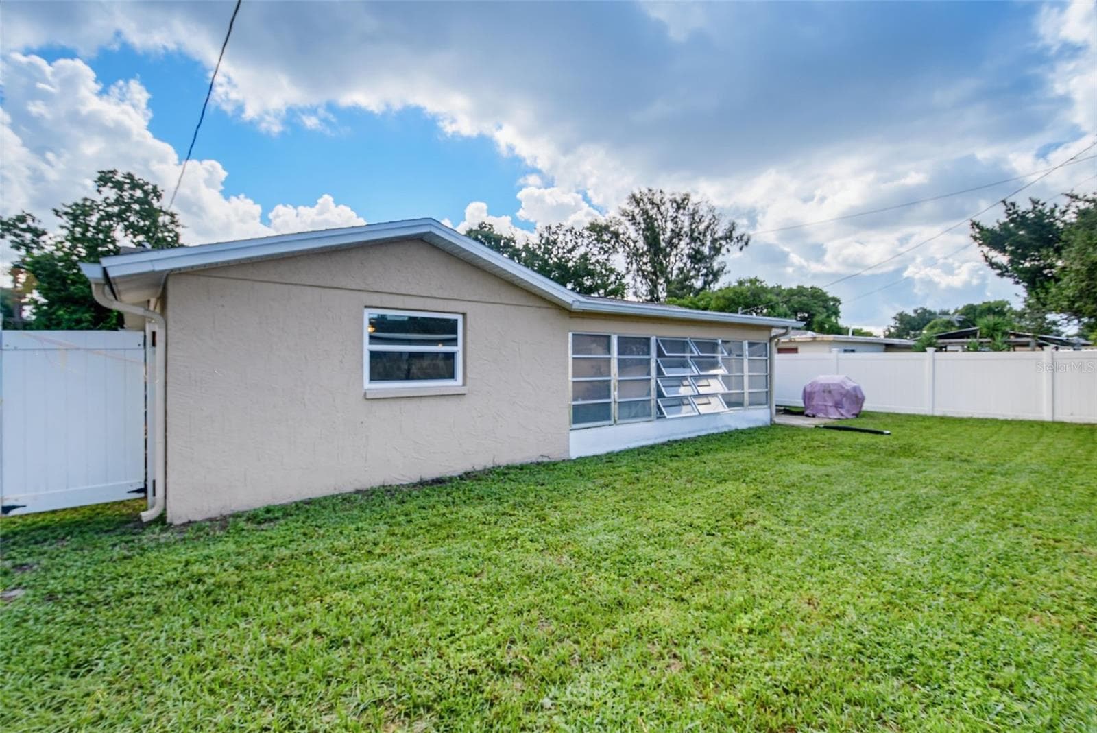 Rear of Home - 10831 MAPLEWOOD AVE, PORT RICHEY