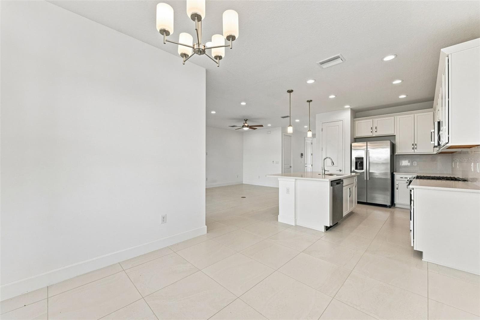 Dedicated Dining Space With New Fixtures Included - 3427 MALTA AVE, WESLEY CHAPEL