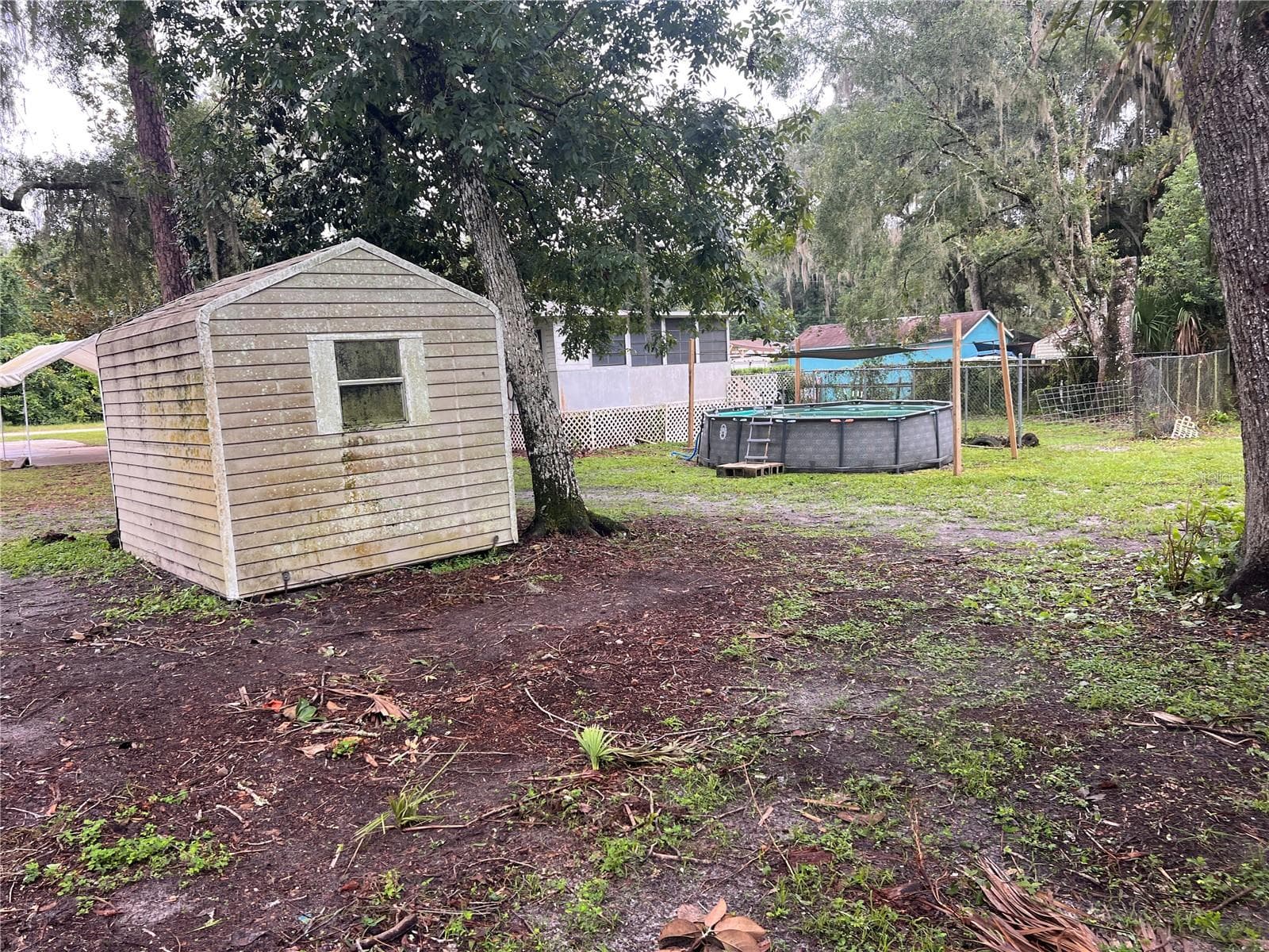 Shed - Pool has been removed - 4511 E BAHIA LN, HERNANDO