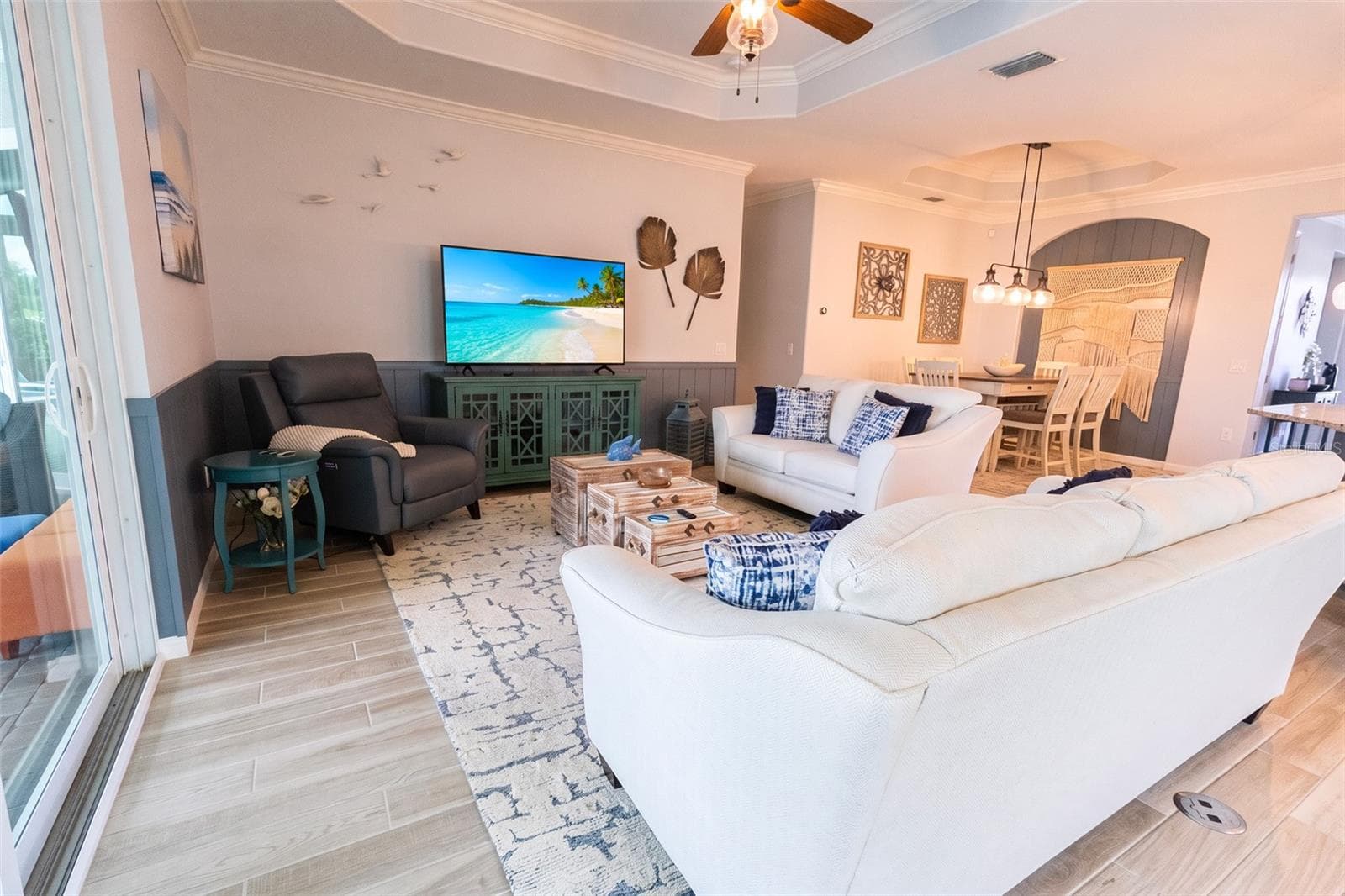 Living Room - 25228 KEYGRASS CT, PUNTA GORDA