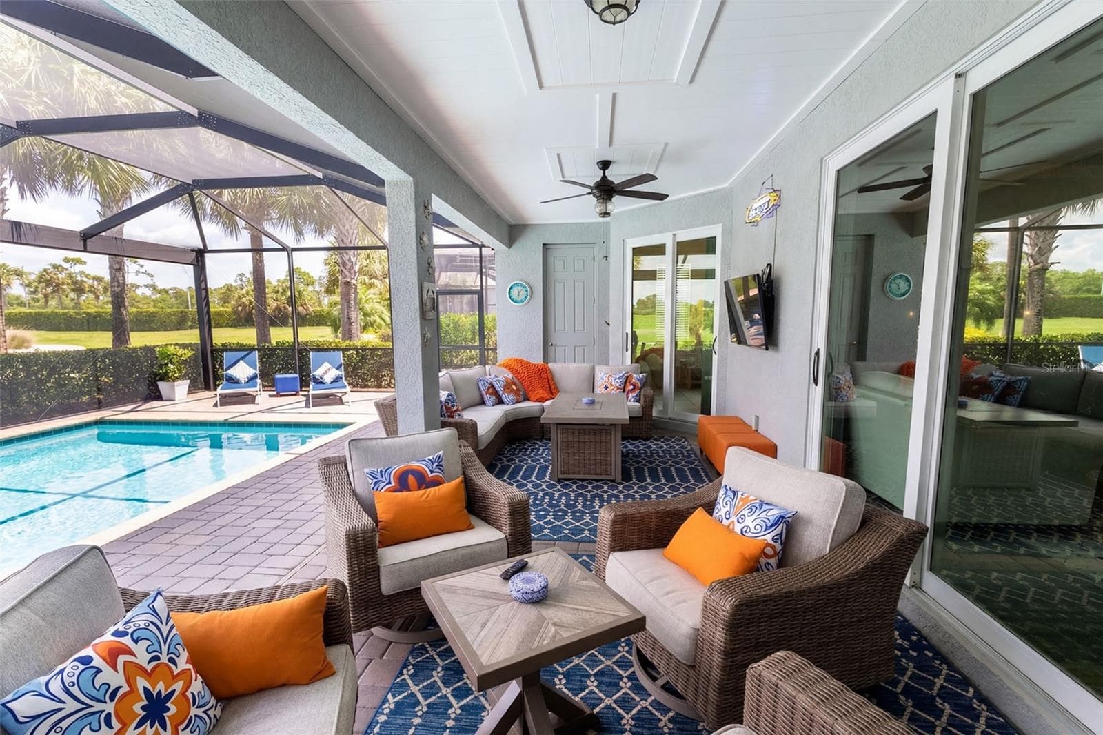 Screened Lanai - 25228 KEYGRASS CT, PUNTA GORDA