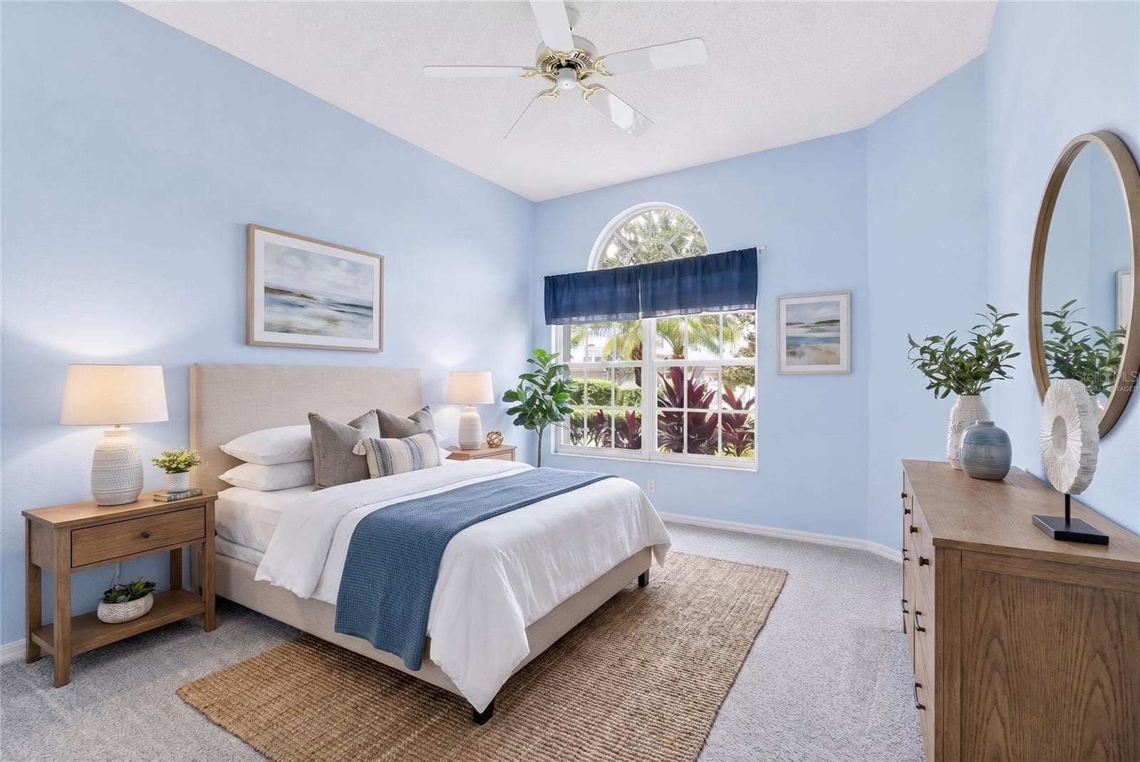 Spare Bedroom Virtually Staged - 1063 DARTFORD DR, TARPON SPRINGS