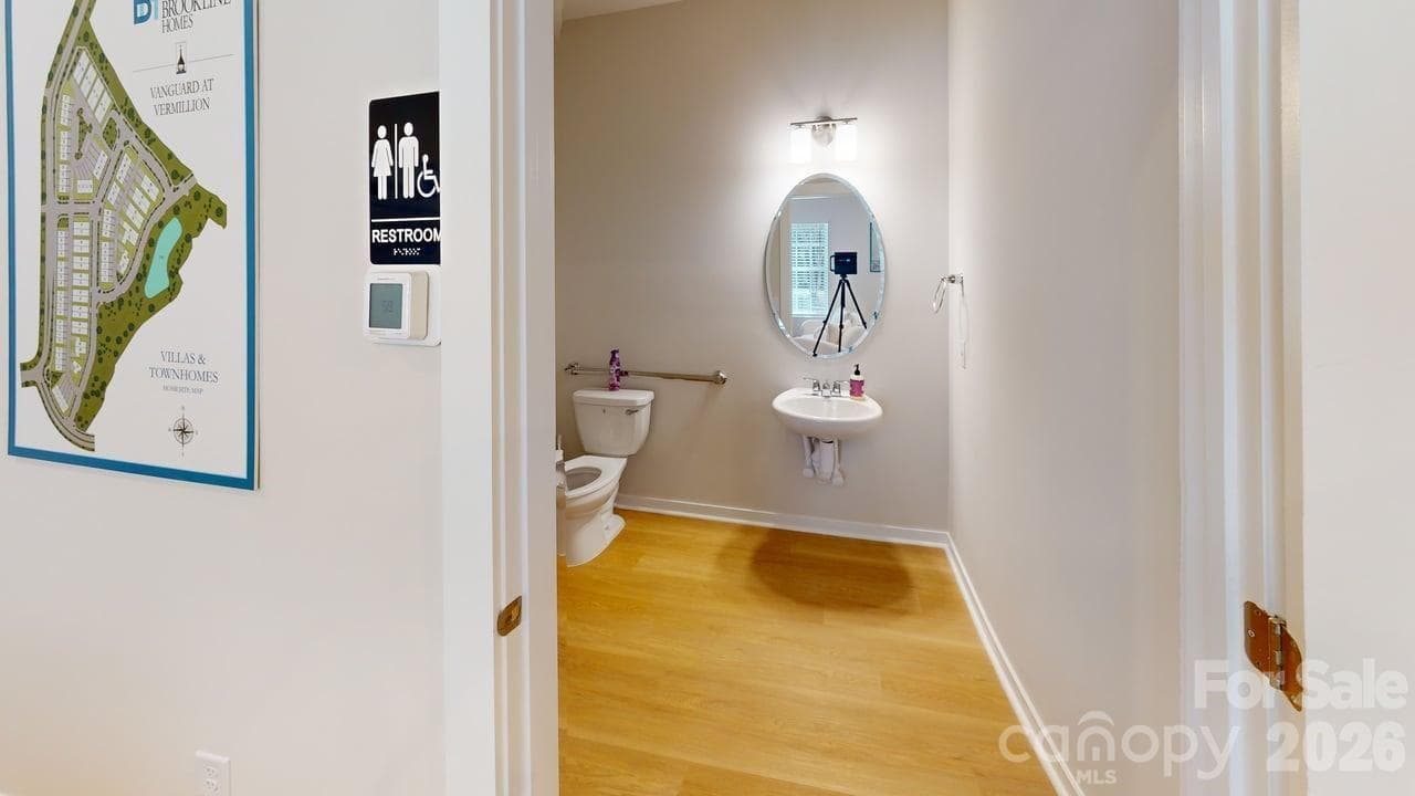 PHOTO IS REPRESENTATIONAL - Lower level half bathroom - 4219 S New Hope Road, Gastonia