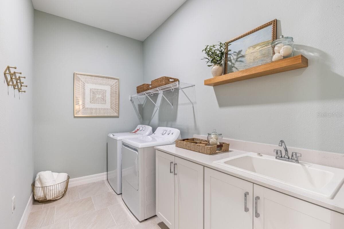 Laundry Room-Pictures are of Model Home for representational purposes only. - 1859 NOTTINGHAM TRL, PORT CHARLOTTE