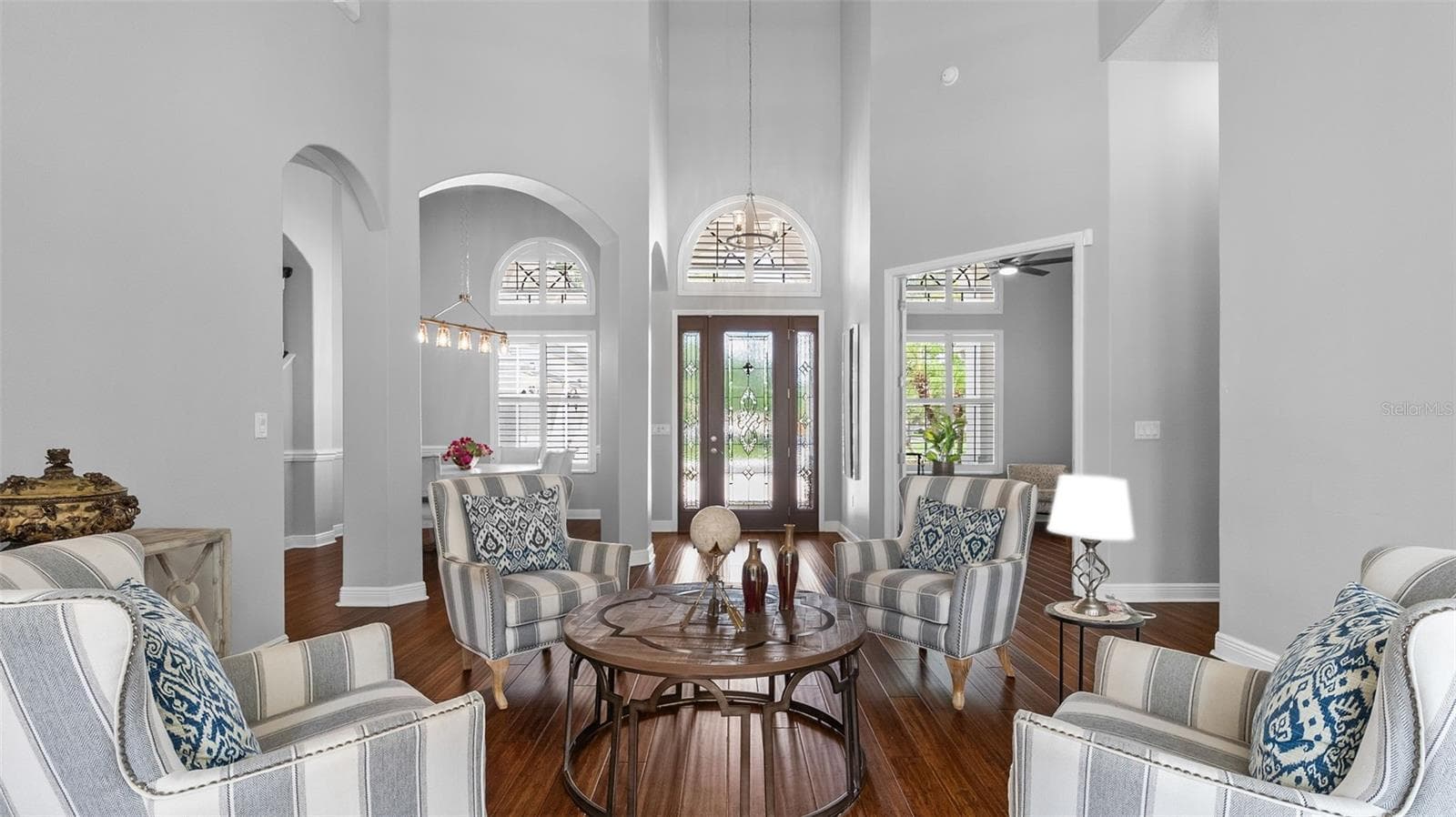 Living Room - 20101 FAIR HILL WAY, TAMPA
