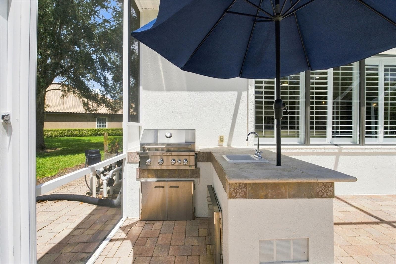 Outdoor Kitchen - 20101 FAIR HILL WAY, TAMPA