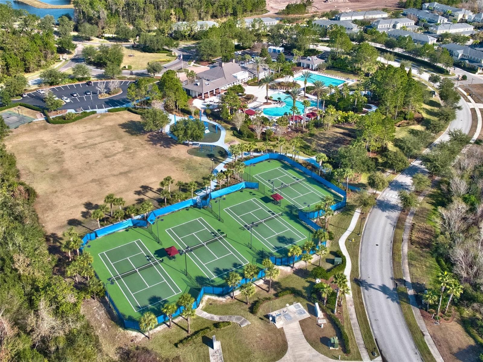 Aerial Of Amenities - 20101 FAIR HILL WAY, TAMPA
