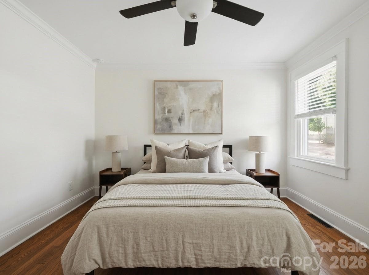AI enhanced guest bedroom - 104 31st Avenue NE, Hickory