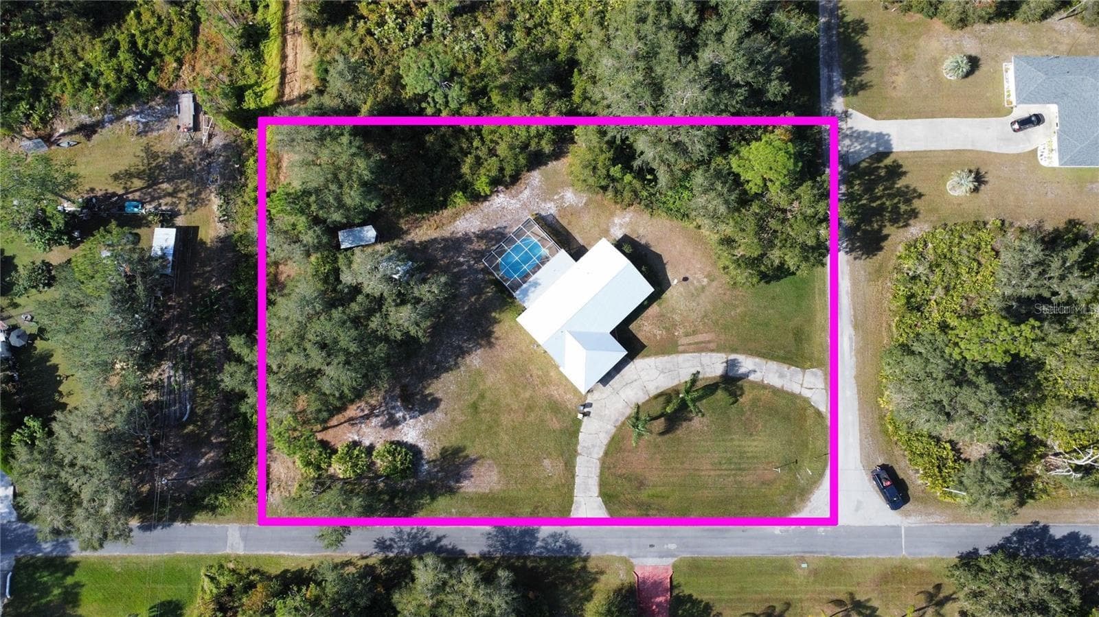 AERIAL PREMIUM LOT  , CIRCULAR DRIVE - 2501 PLUMOSA DR, LAKE WALES